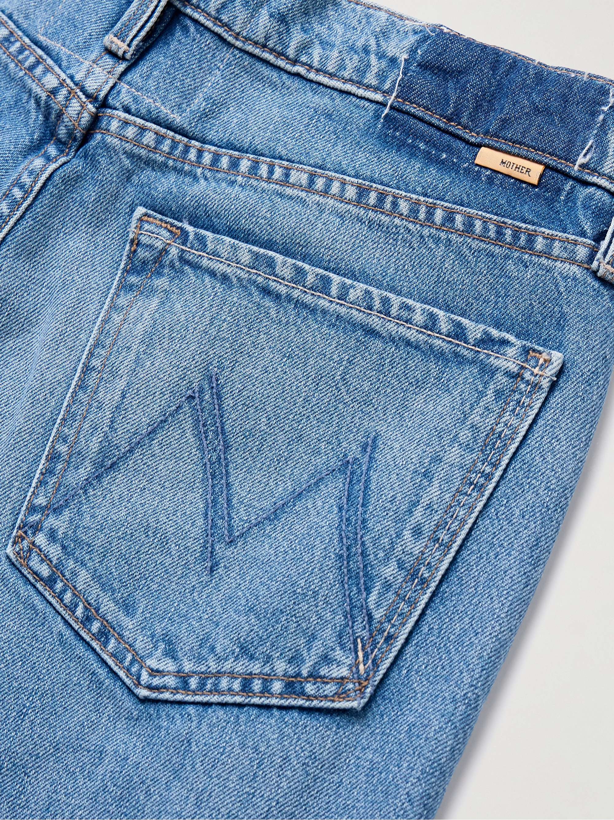 The Smarty mid-rise slim-leg jeans view