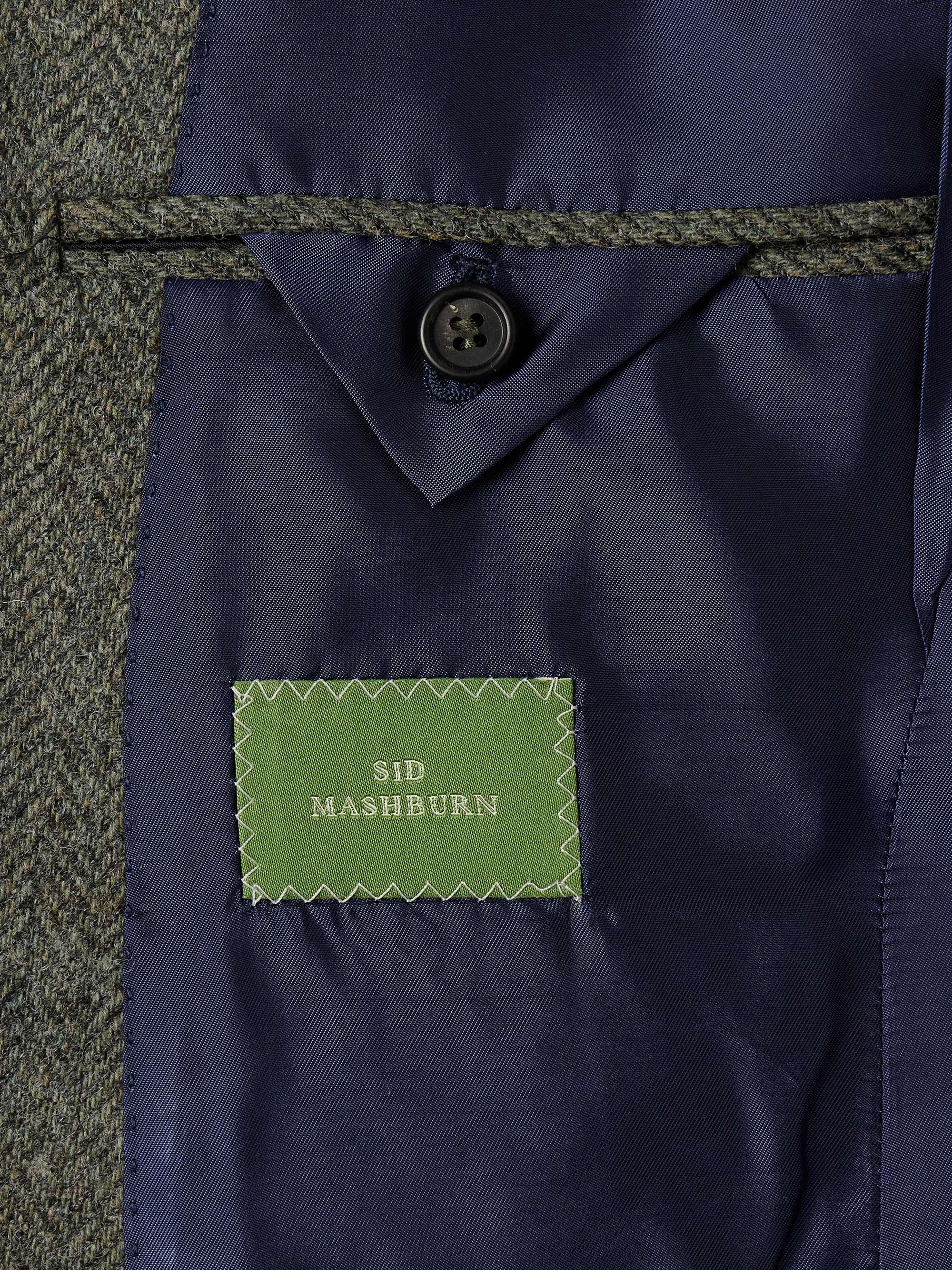 Kincaid No.3 Slim-Fit Herringbone Wool-Tweed Blazer view