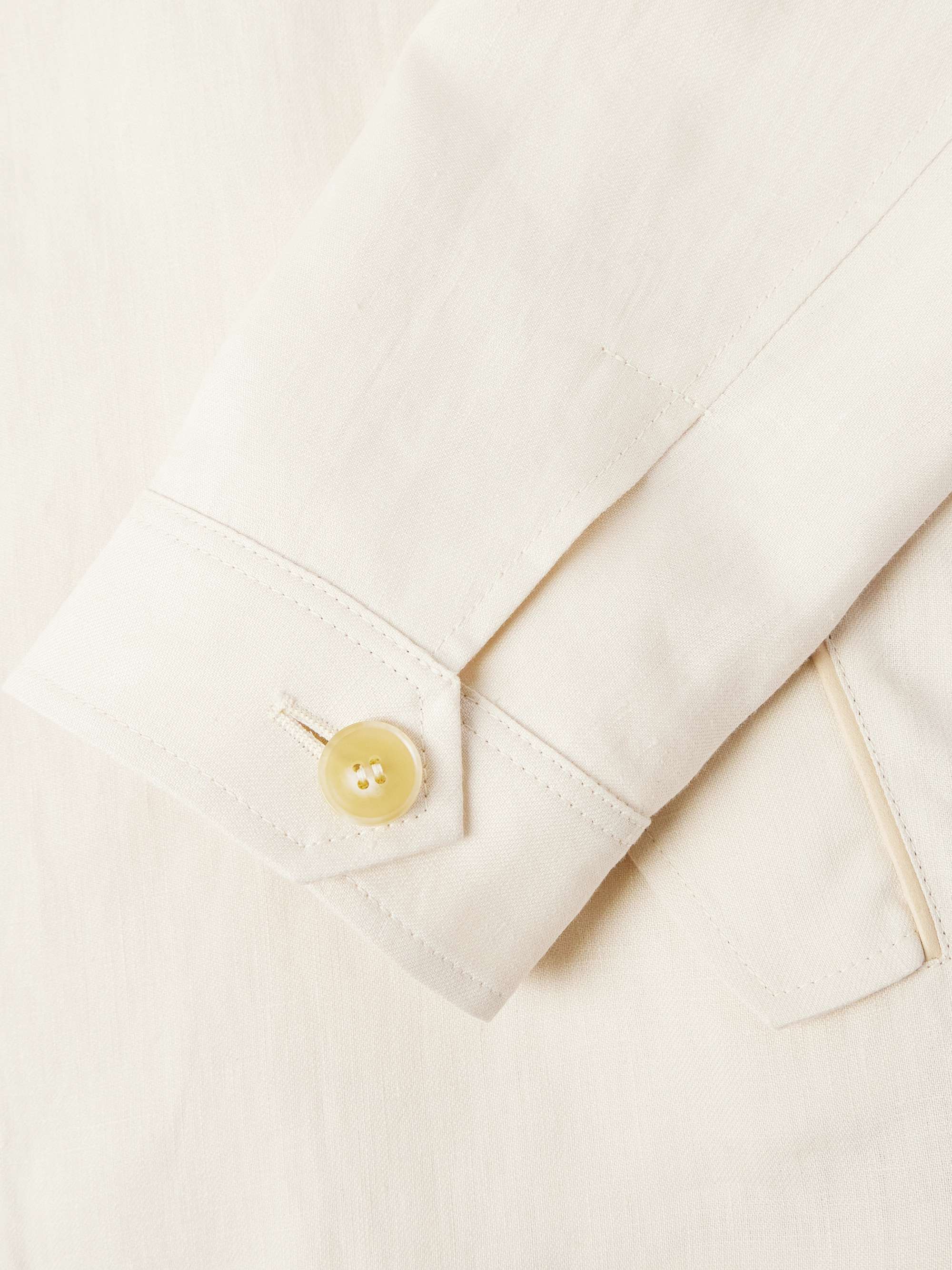 Linen Bomber Jacket view