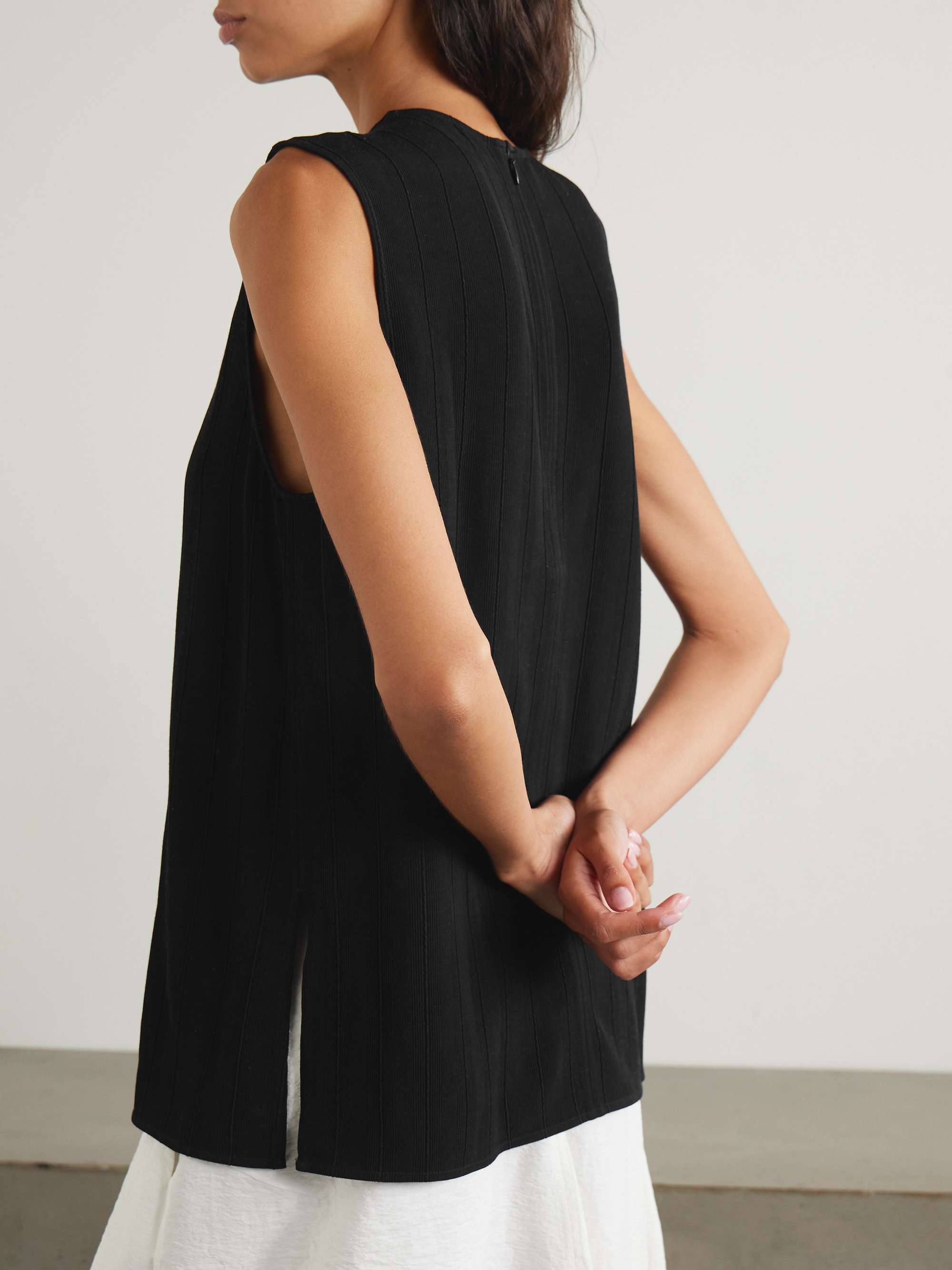 Woven tunic view