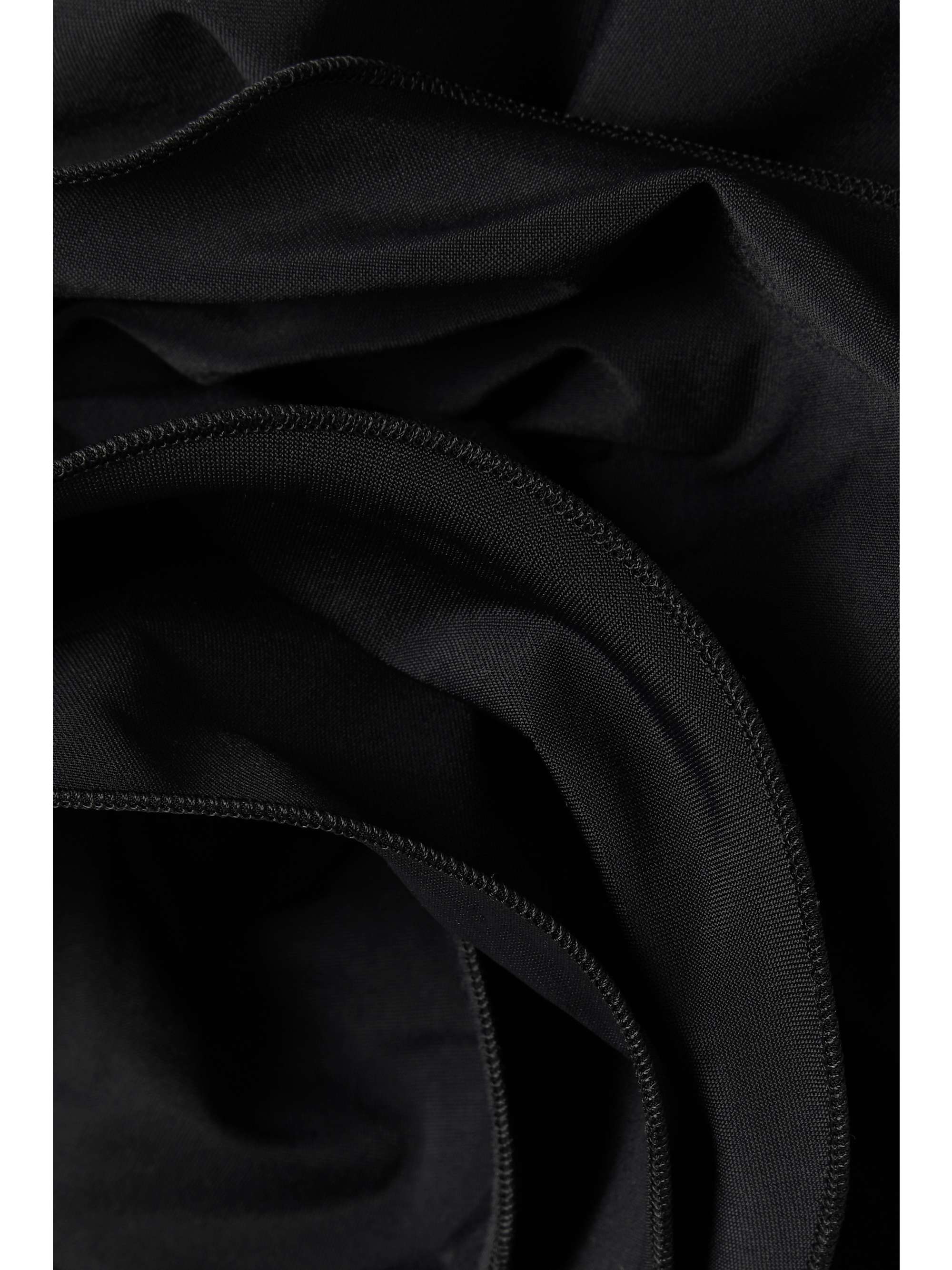 Appliquéd ruched bikini briefs view