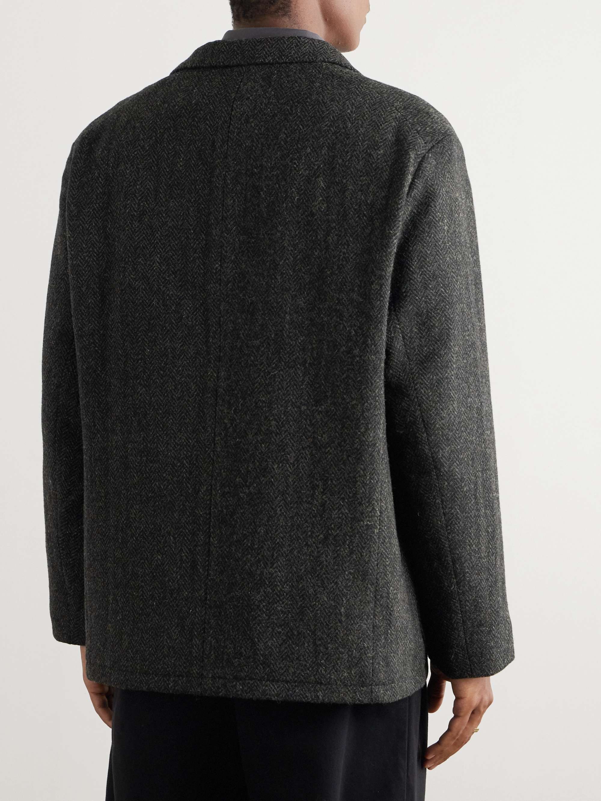 Herringbone Wool Harris Tweed Blazer view
