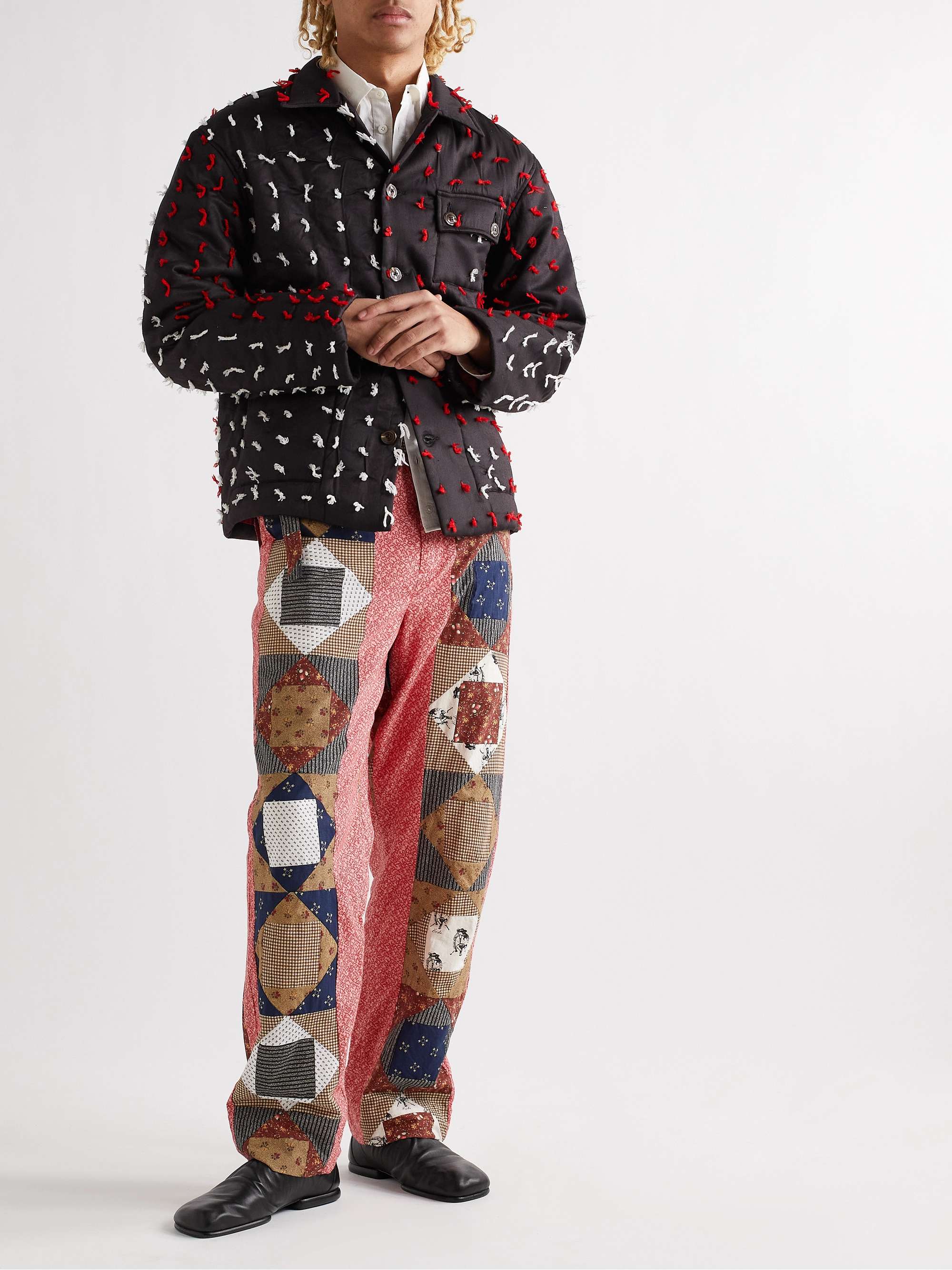Embroidered TENCEL™-Twill Jacket view