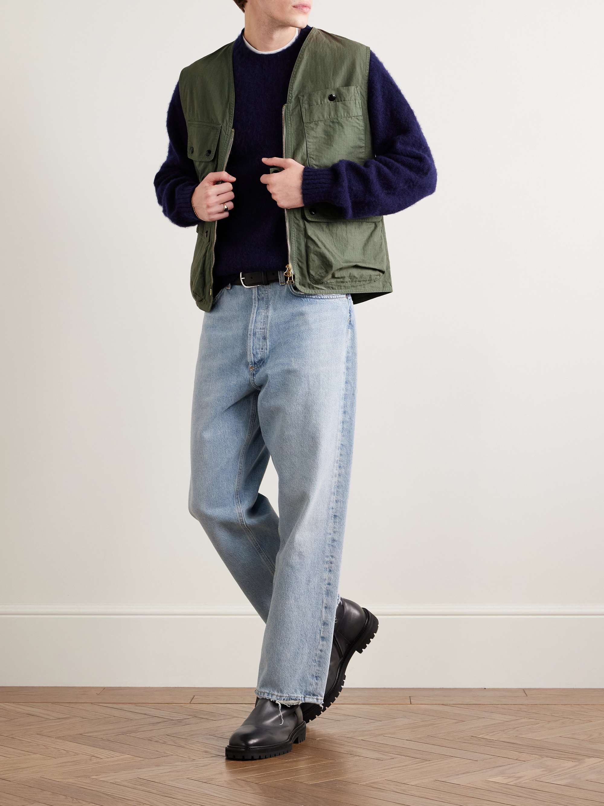 Cotton-Ripstop Gilet view