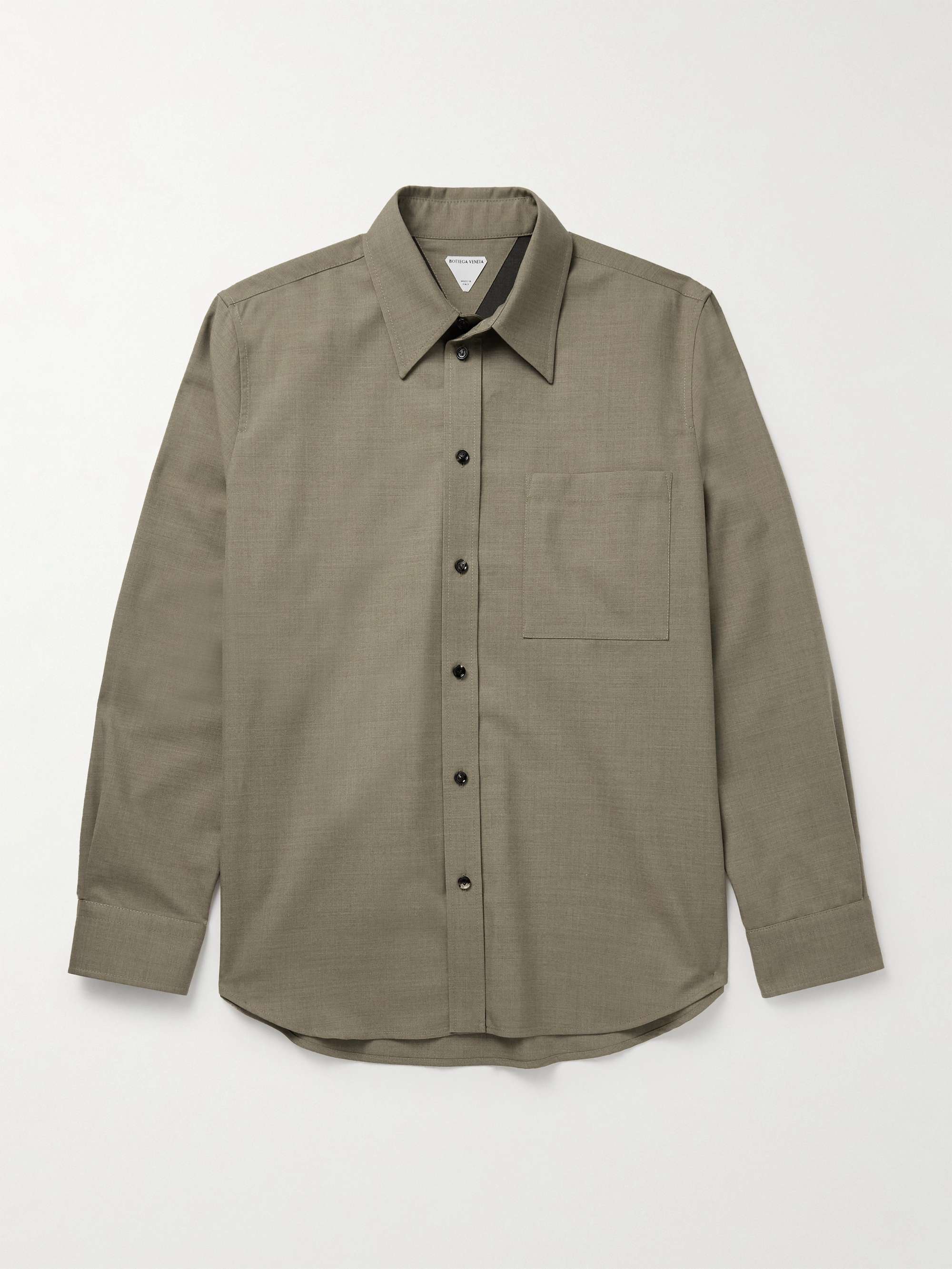 Wool-Twill Shirt hero visual
