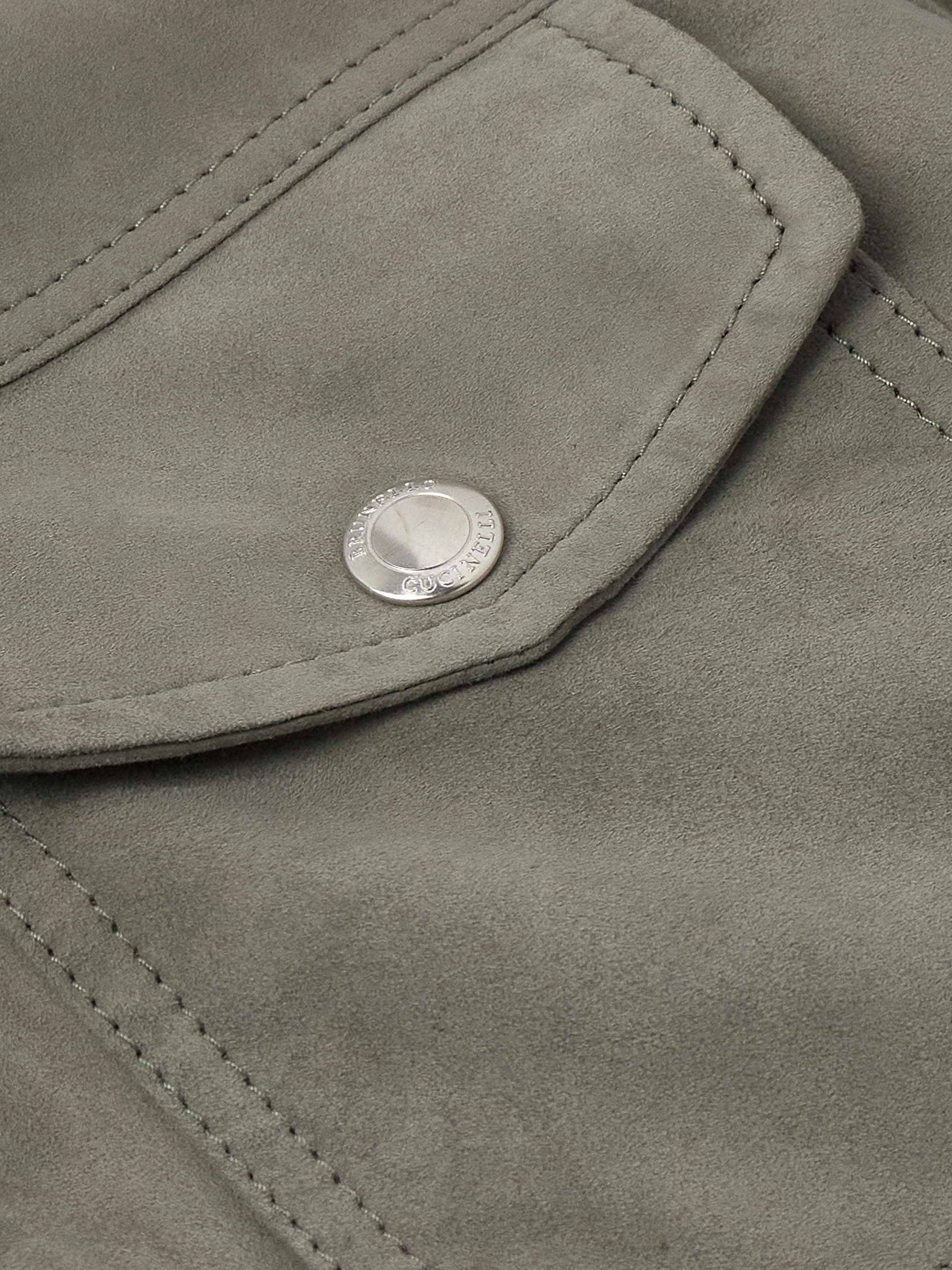 Suede Trucker Jacket view