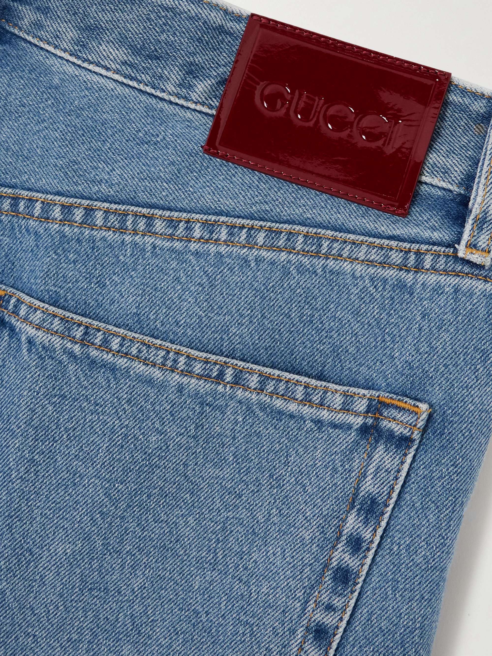Low-rise jeans view