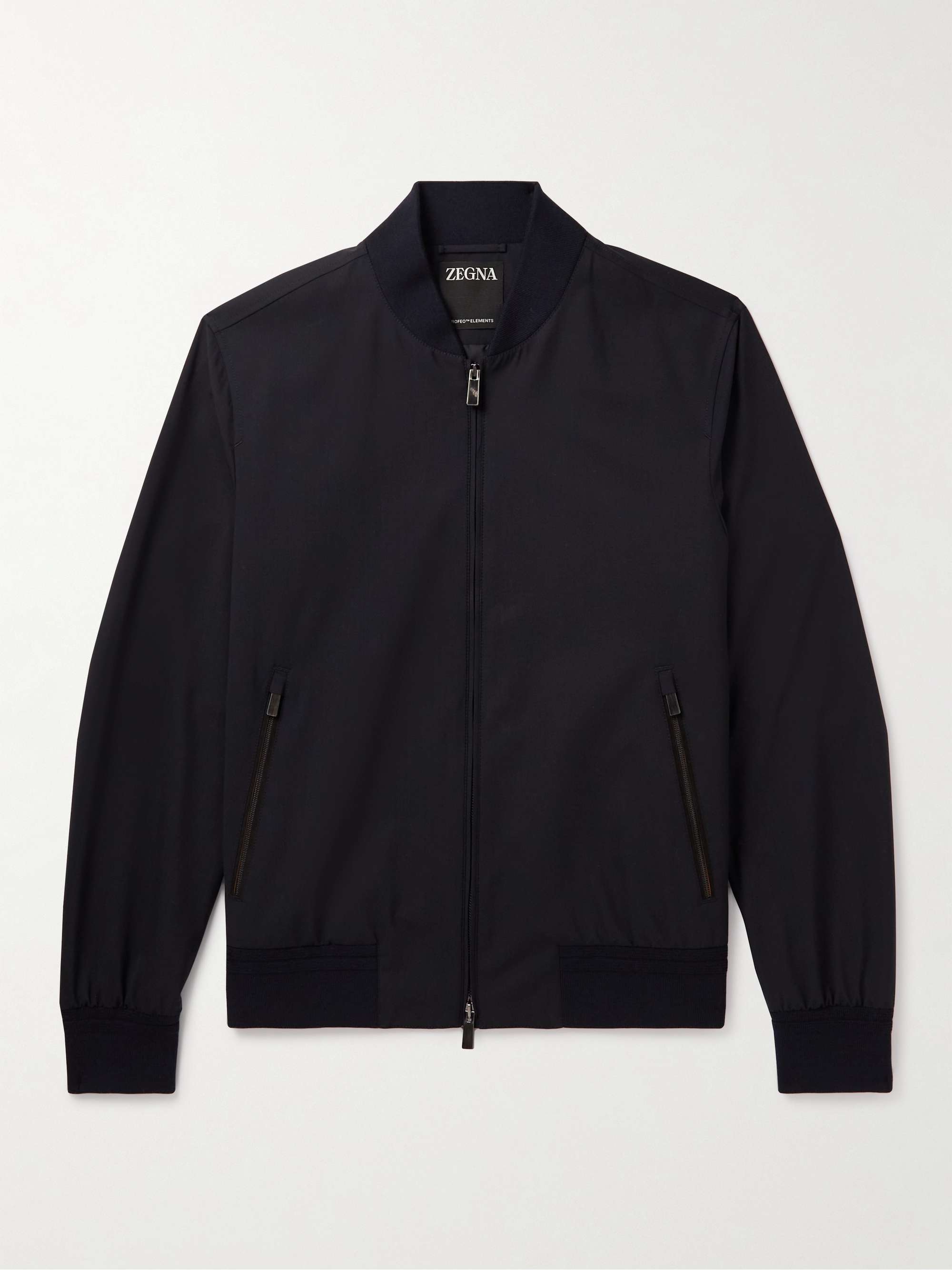 Wool-Shell Bomber Jacket hero visual