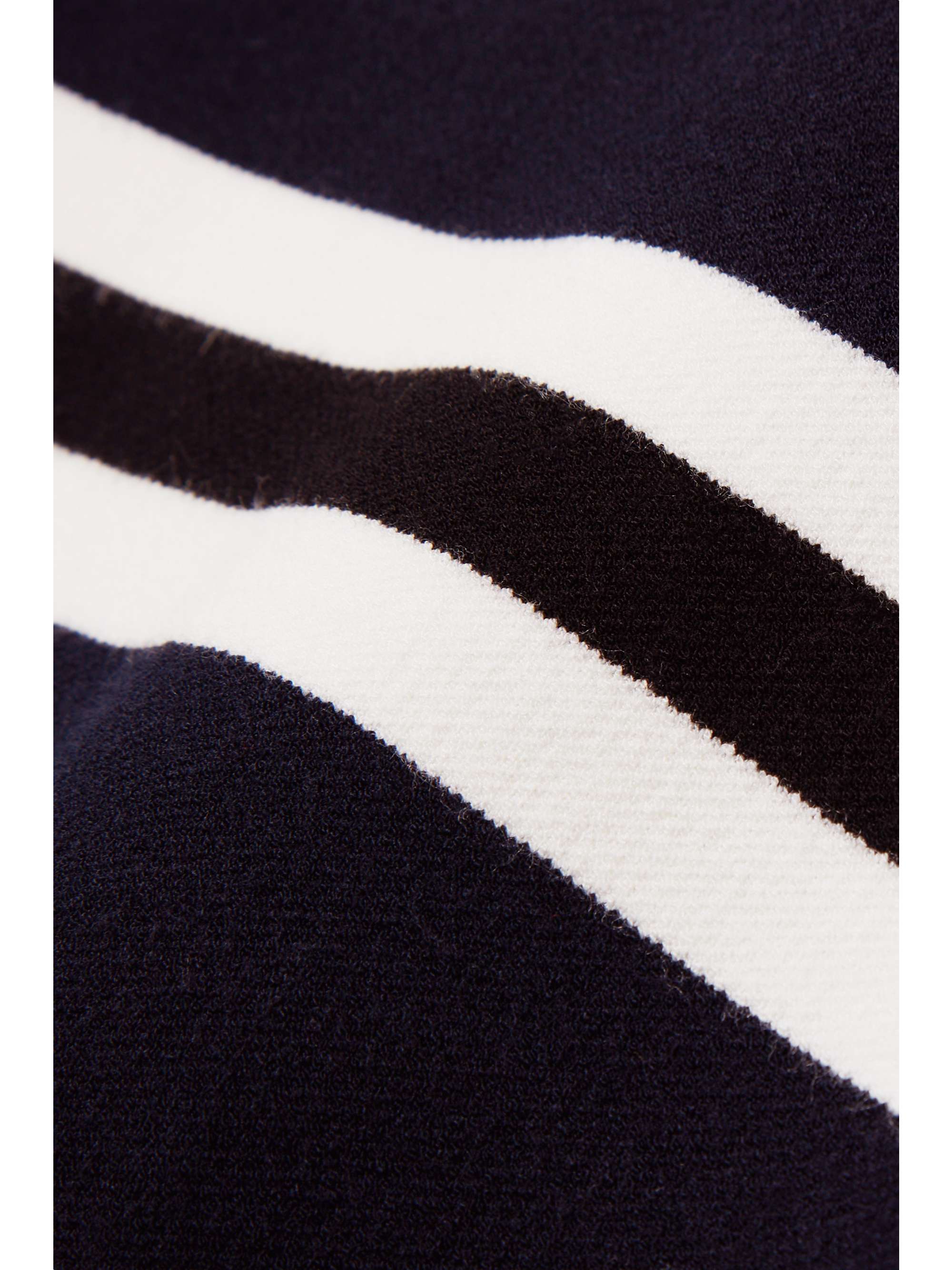 Judith striped knitted turtleneck sweater view