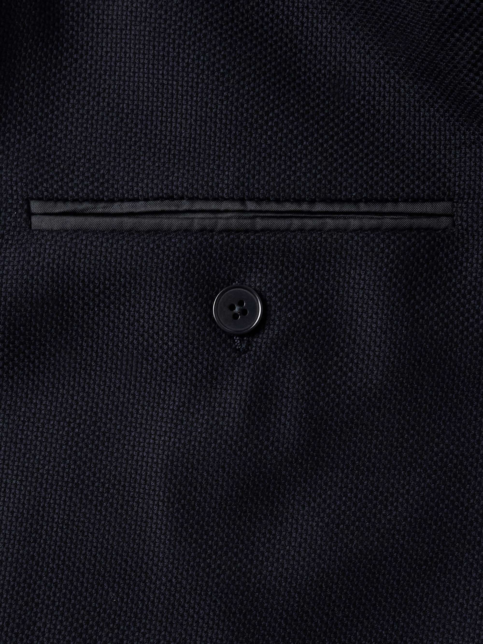 Slim-Fit Wool-Piqué Blazer view