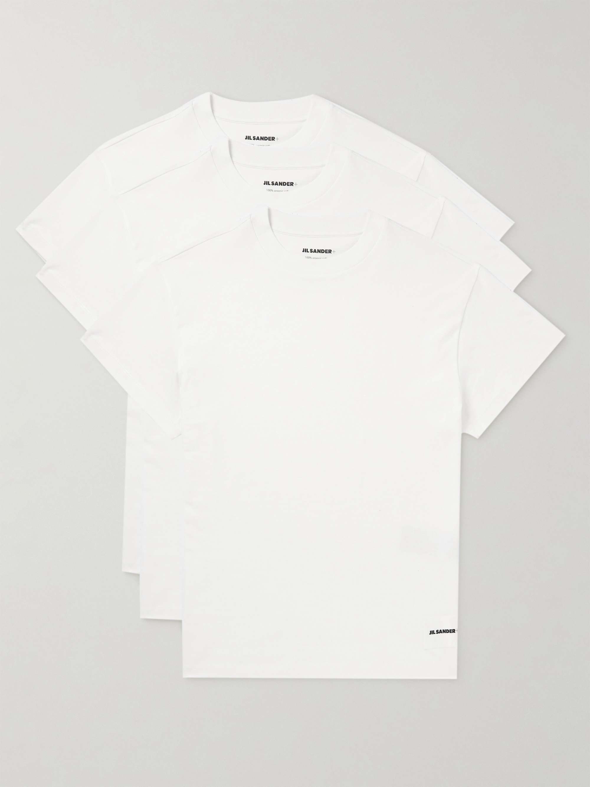 Set of Three Organic Cotton-Jersey T-Shirt hero visual