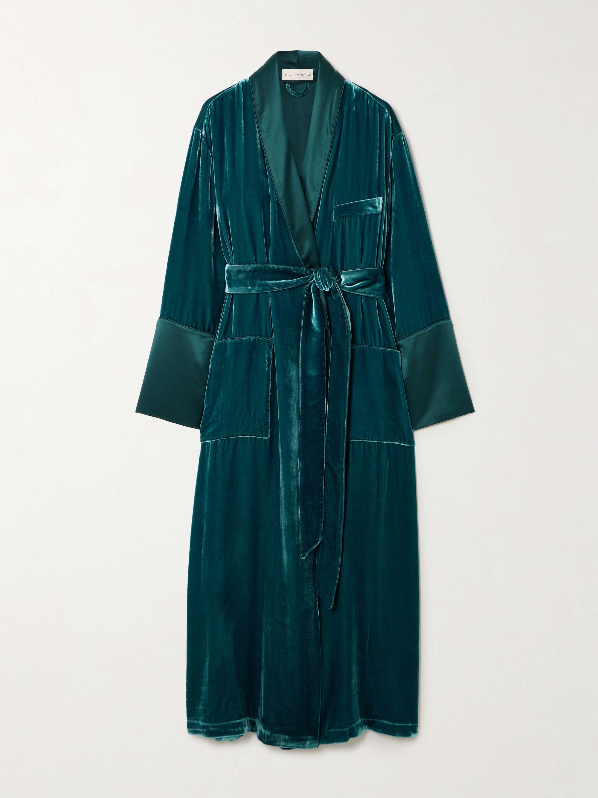 Capability belted velvet robe hero visual