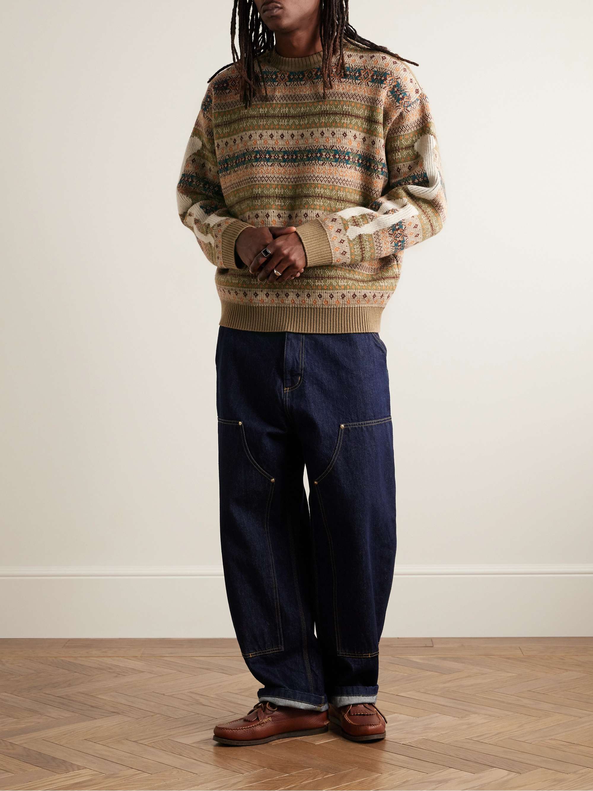Fair Isle Wool-Blend Sweater view