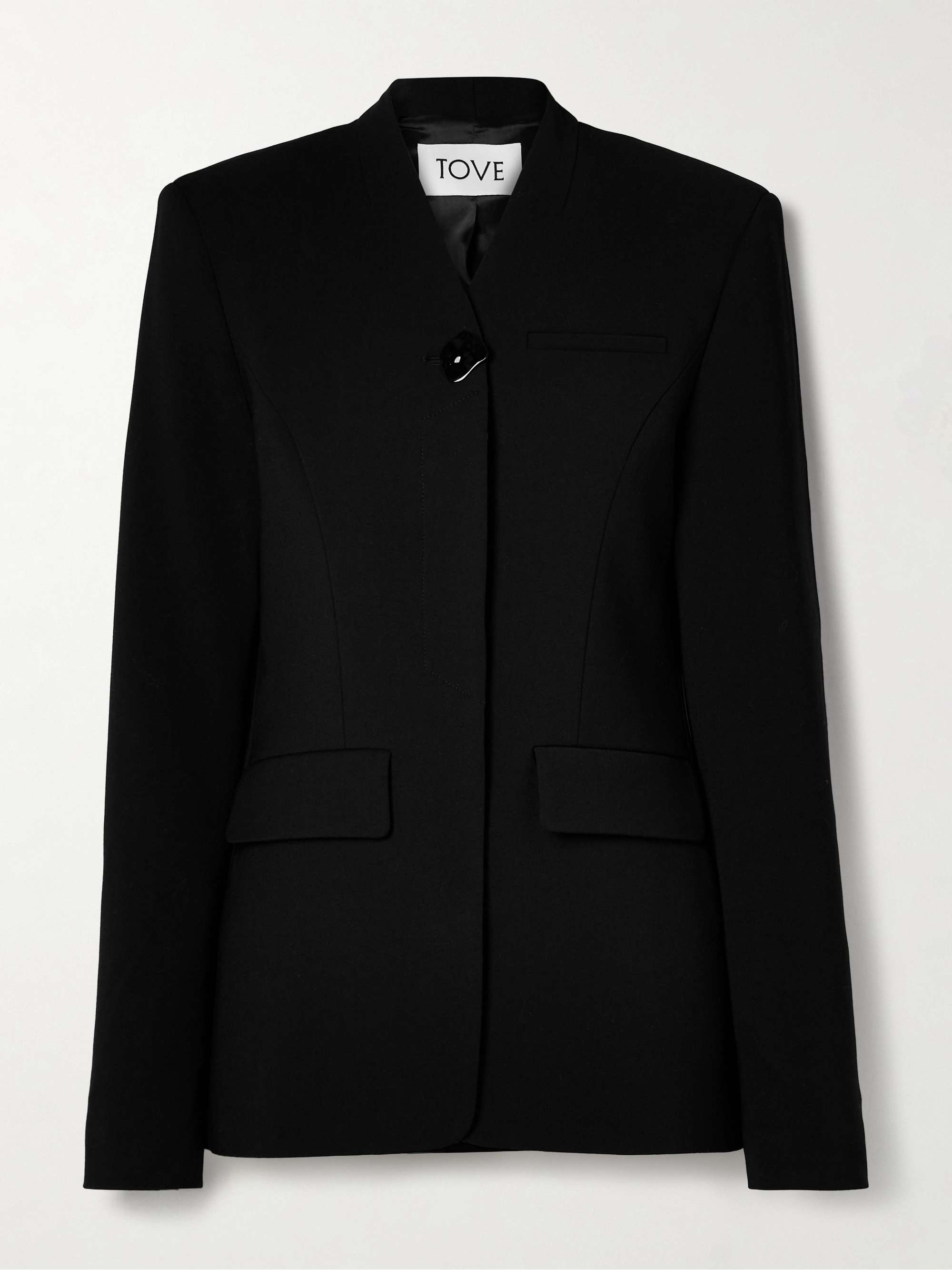 Selena crepe blazer hero visual