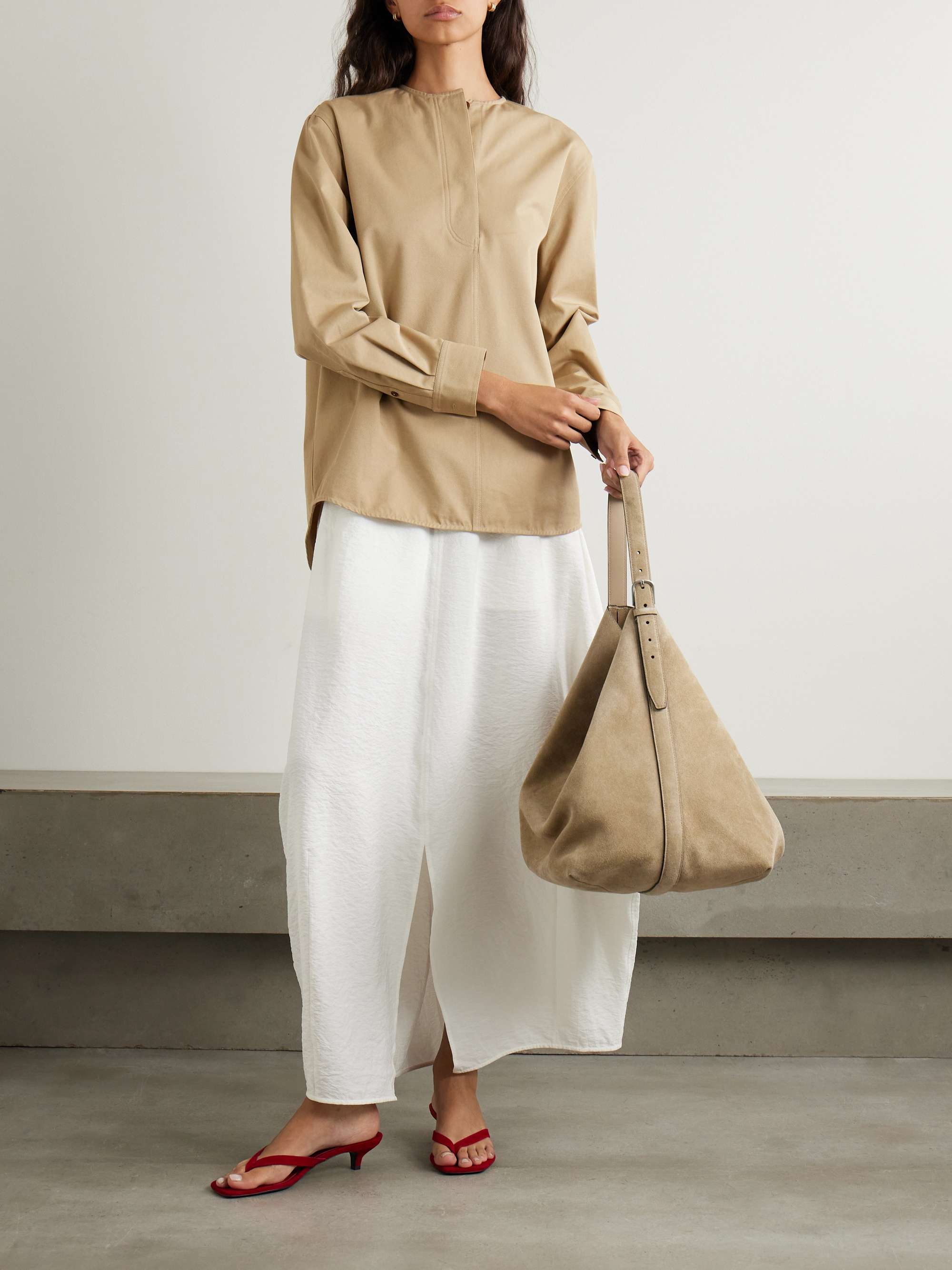 Organic cotton-twill shirt view