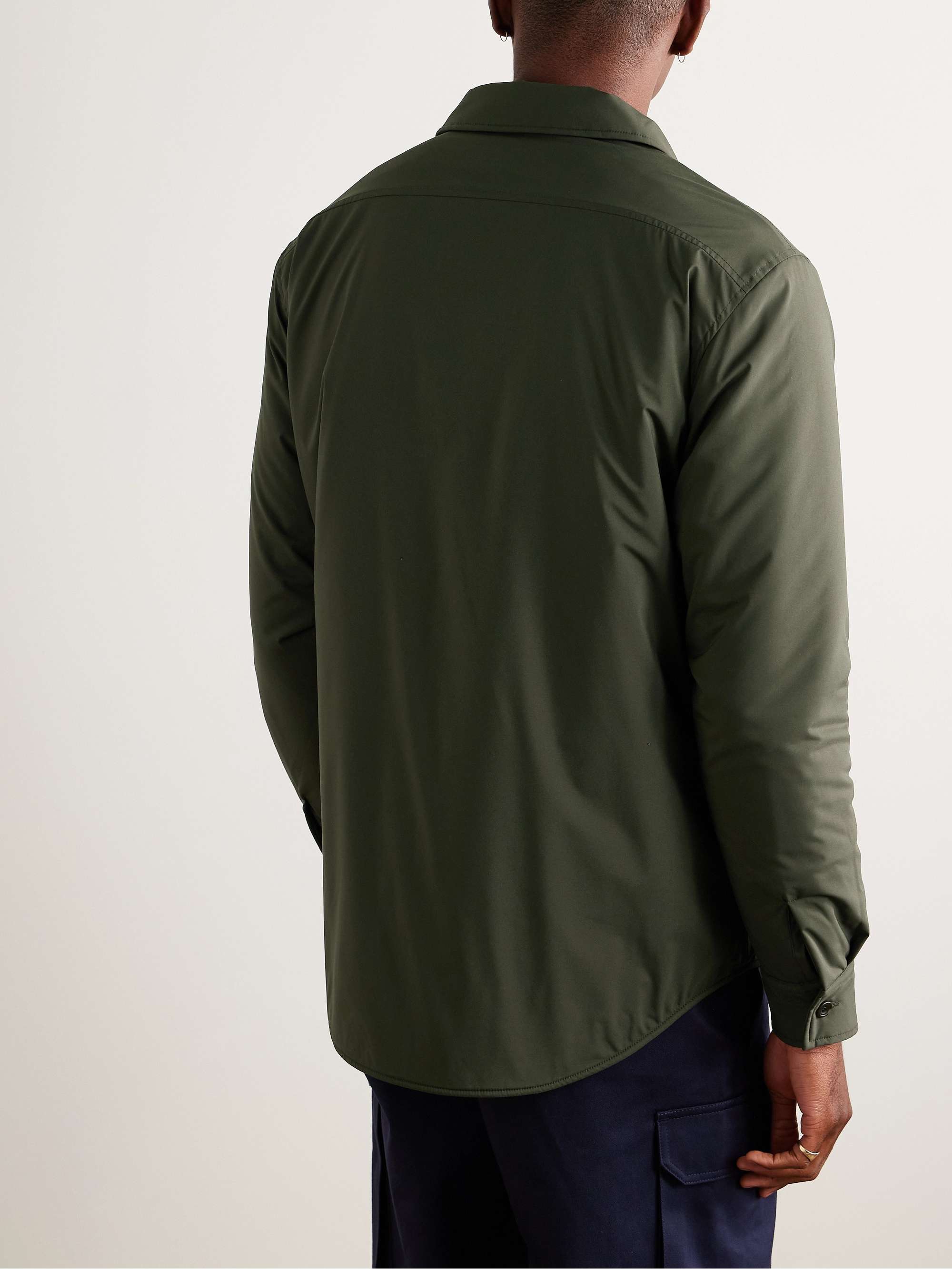 Padded Tech-Shell Overshirt view