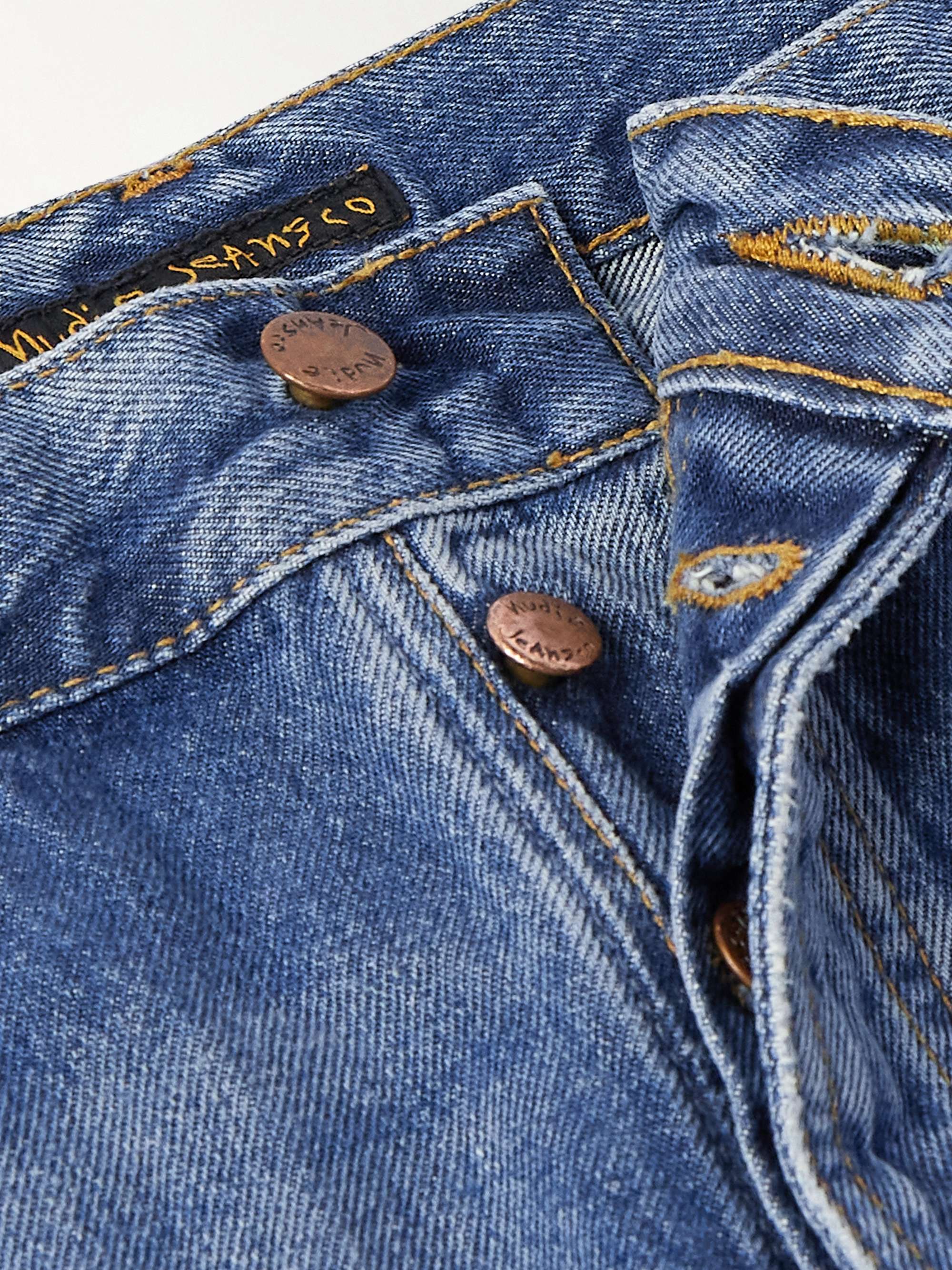 Josh Straight-Leg Denim Shorts view