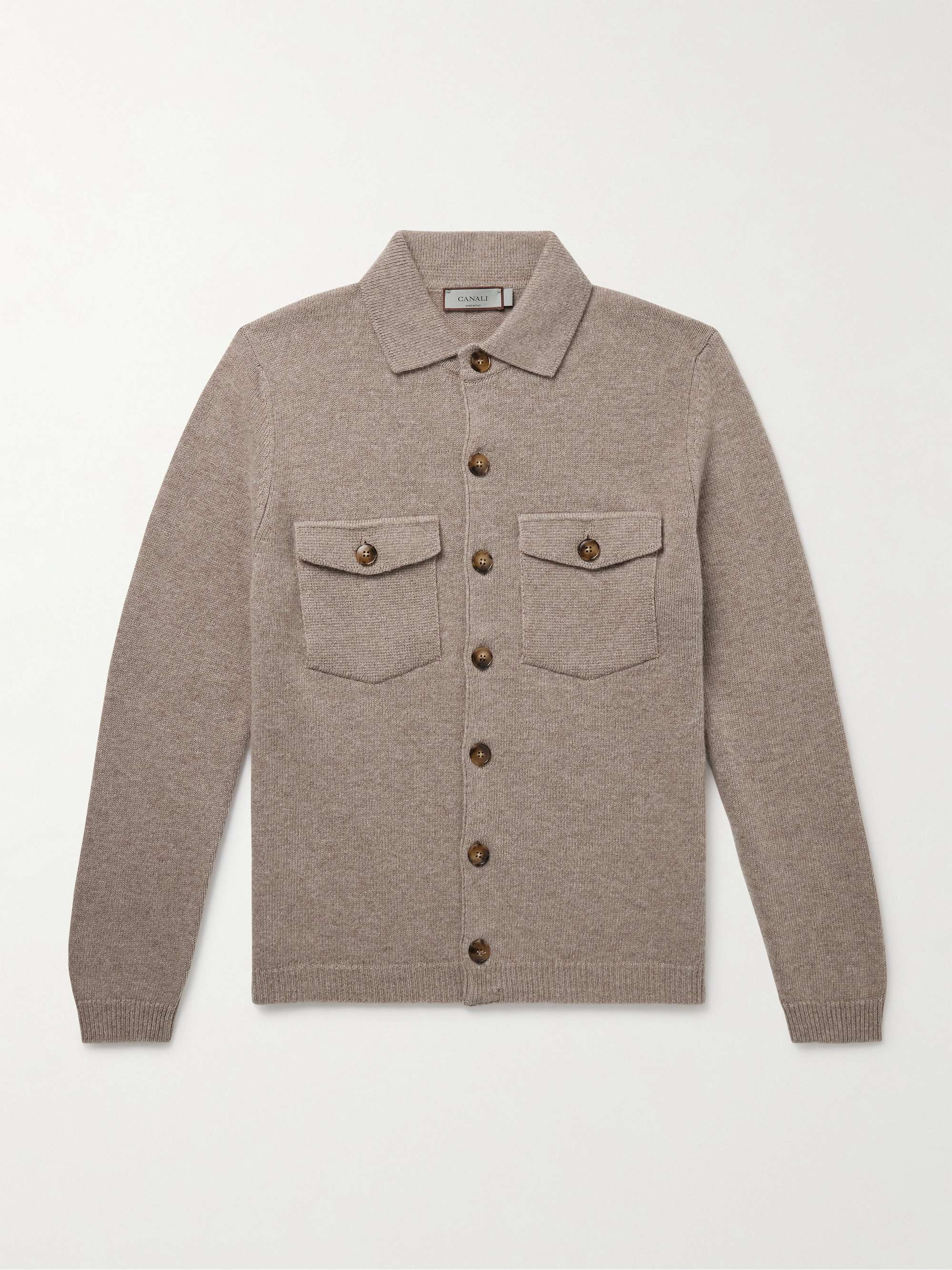 Wool and Cashmere-Blend Cardigan hero visual