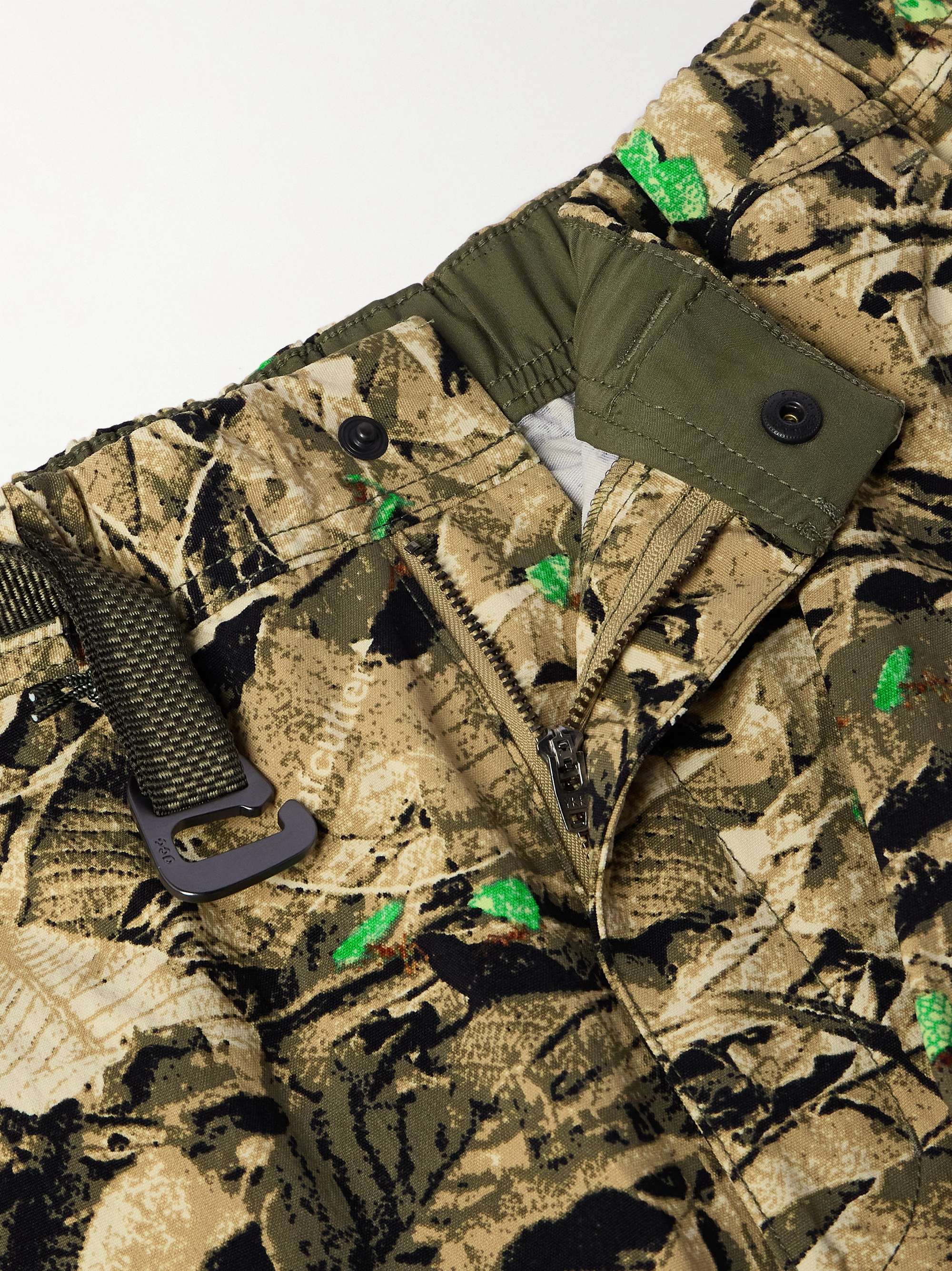 ACG Smith Summit Straight-Leg Convertible Camouflage-Print Belted Canvas Cargo Trousers view