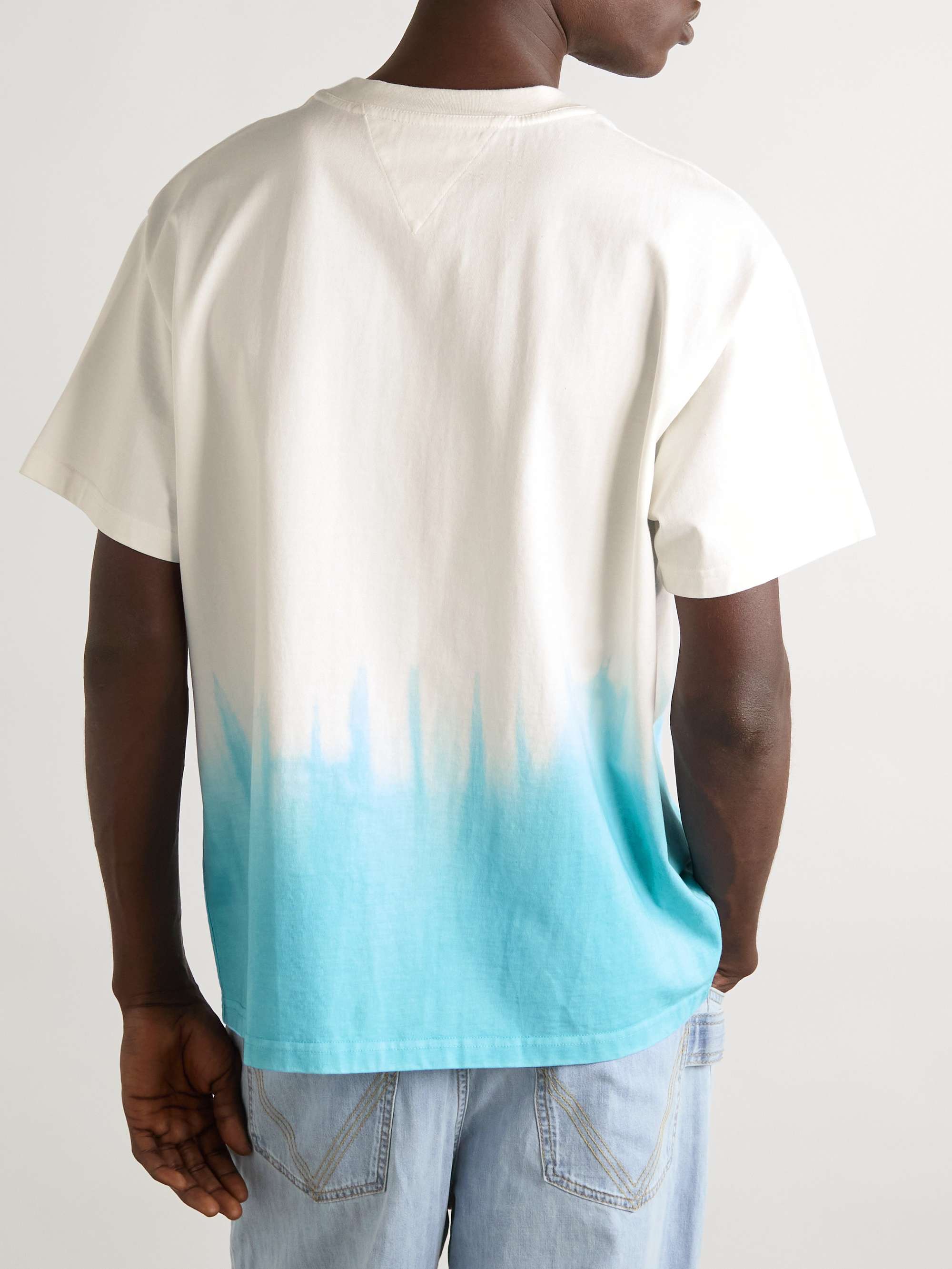 Dip-Dyed Cotton-Jersey T-Shirt view