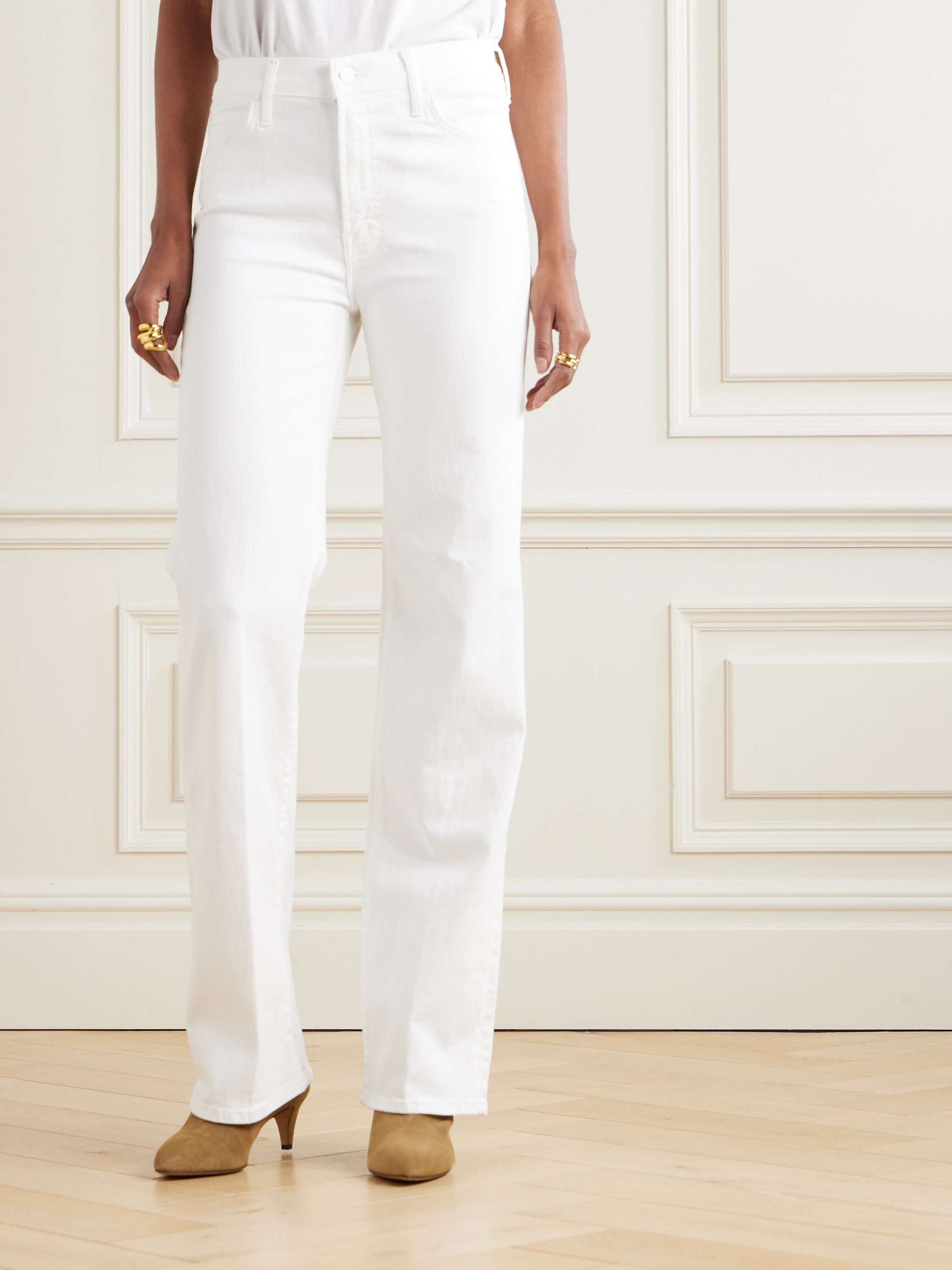 The Kick It high-rise straight-leg jeans view