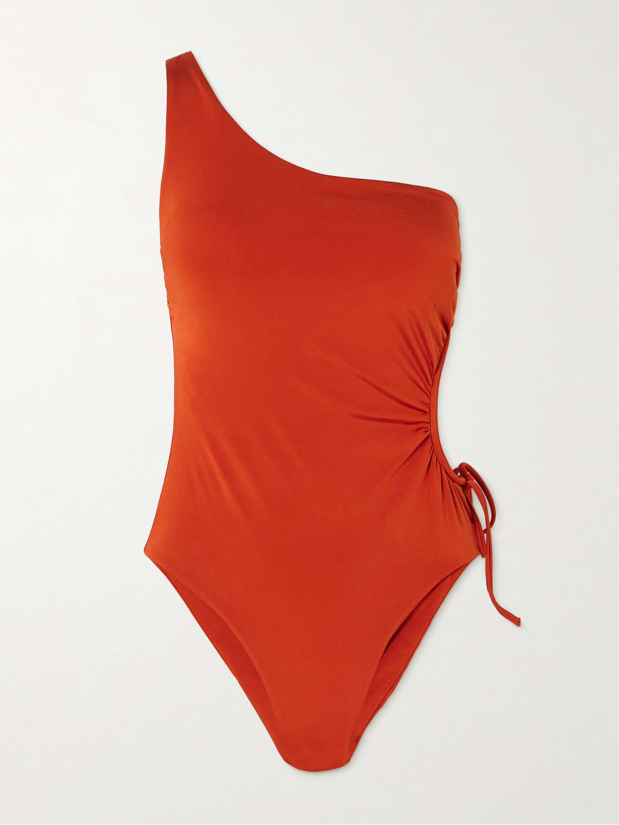 Canarie one-shoulder cutout swimsuit hero visual