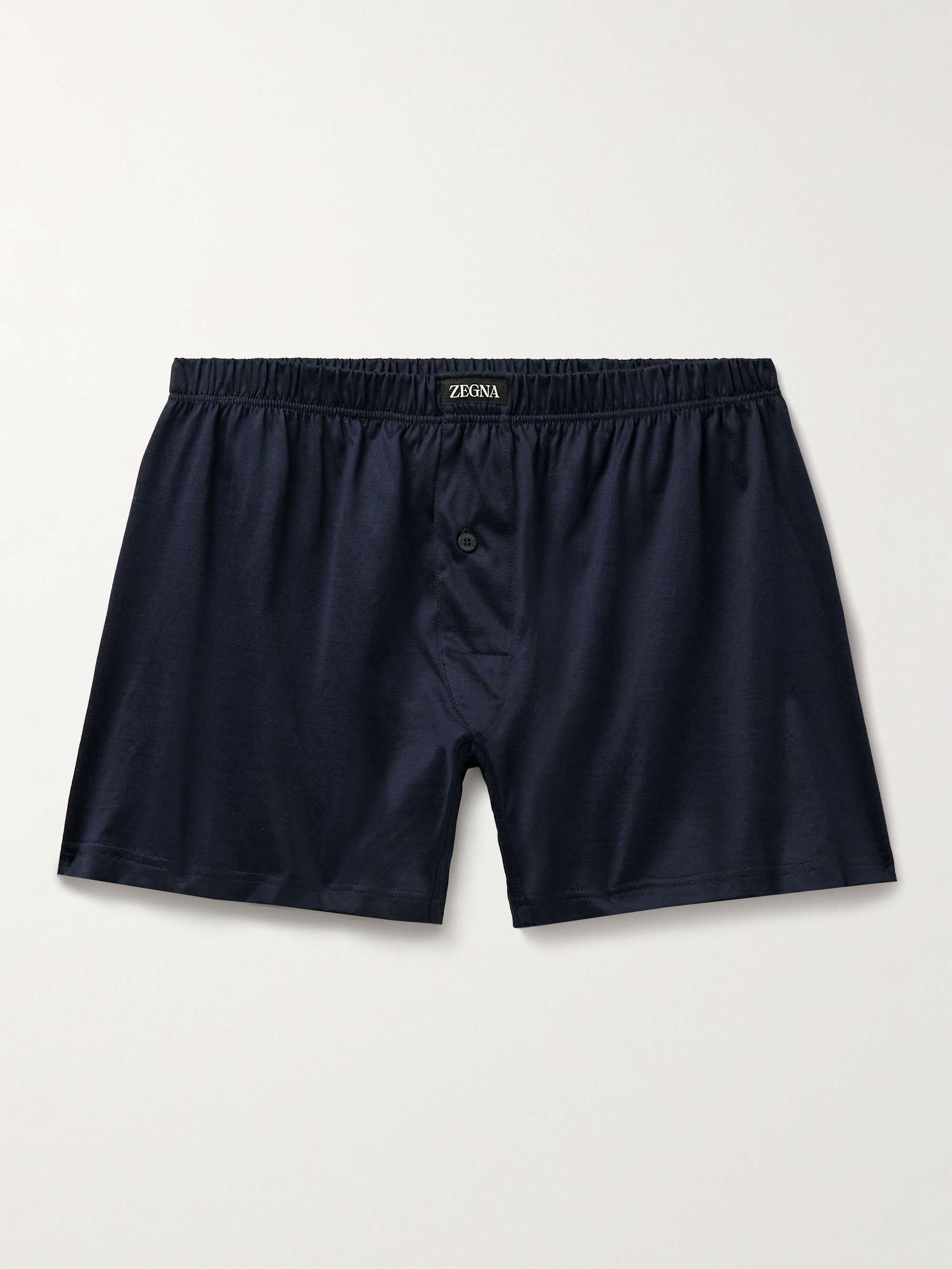 Filoscozia® Cotton-Jersey Boxer Shorts hero visual