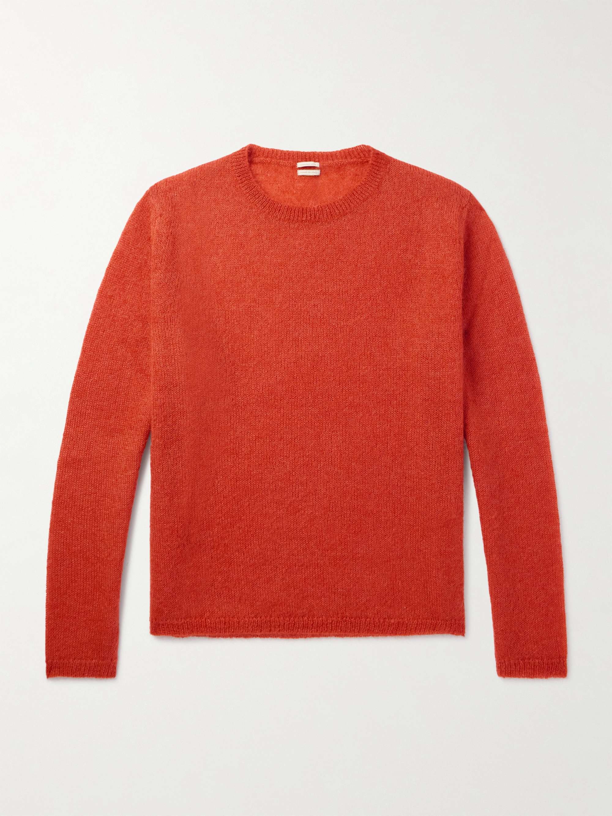 Leonard Ribbed Mohair and Silk-Blend Sweater hero visual