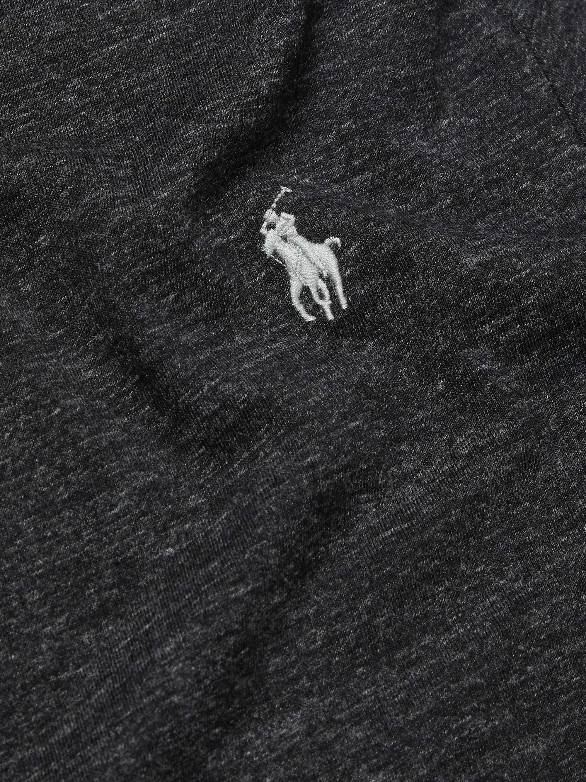 Slim-Fit Mélange Cotton-Jersey T-Shirt view