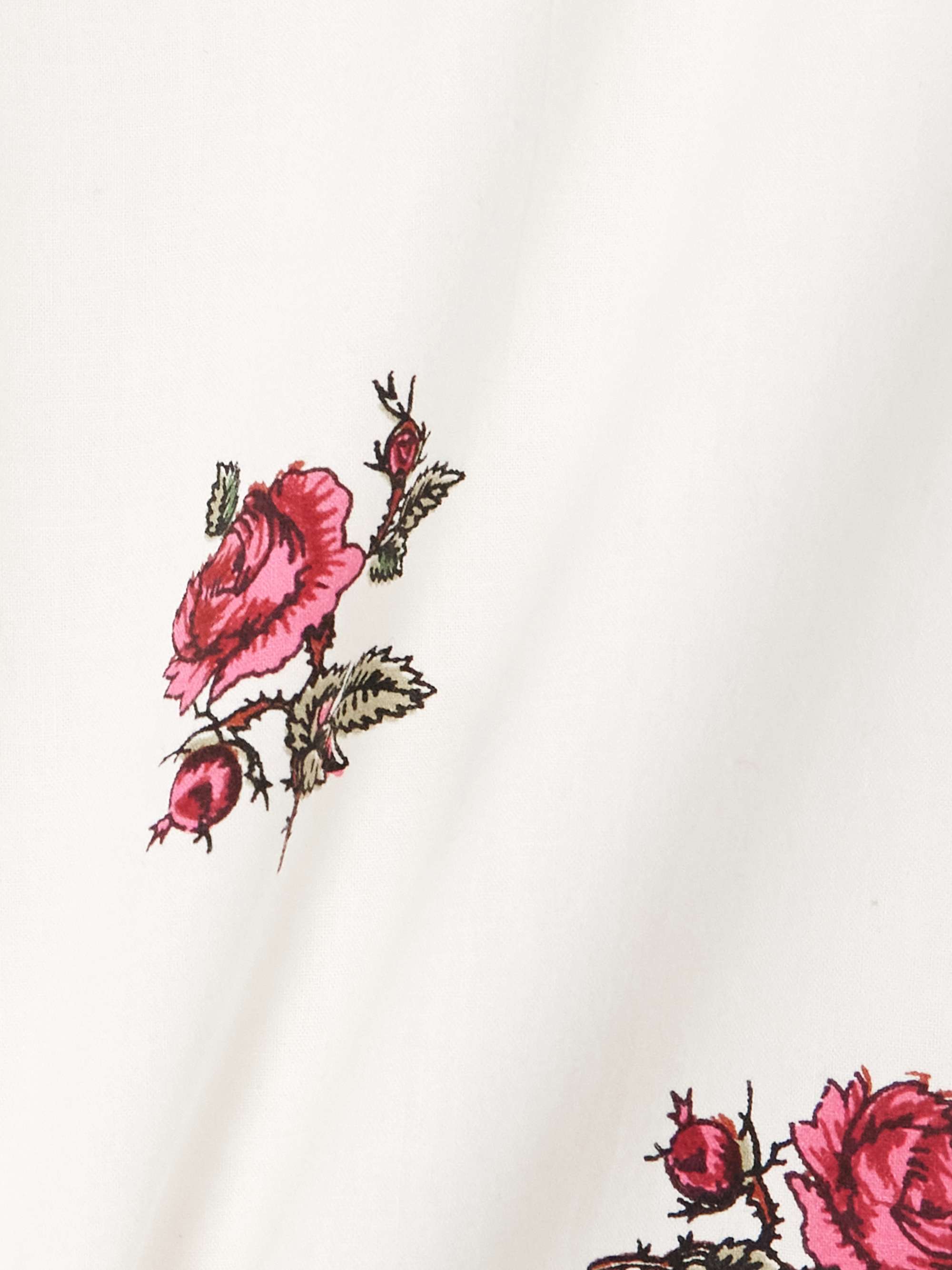 Soleil floral-print cotton-poplin mini dress view