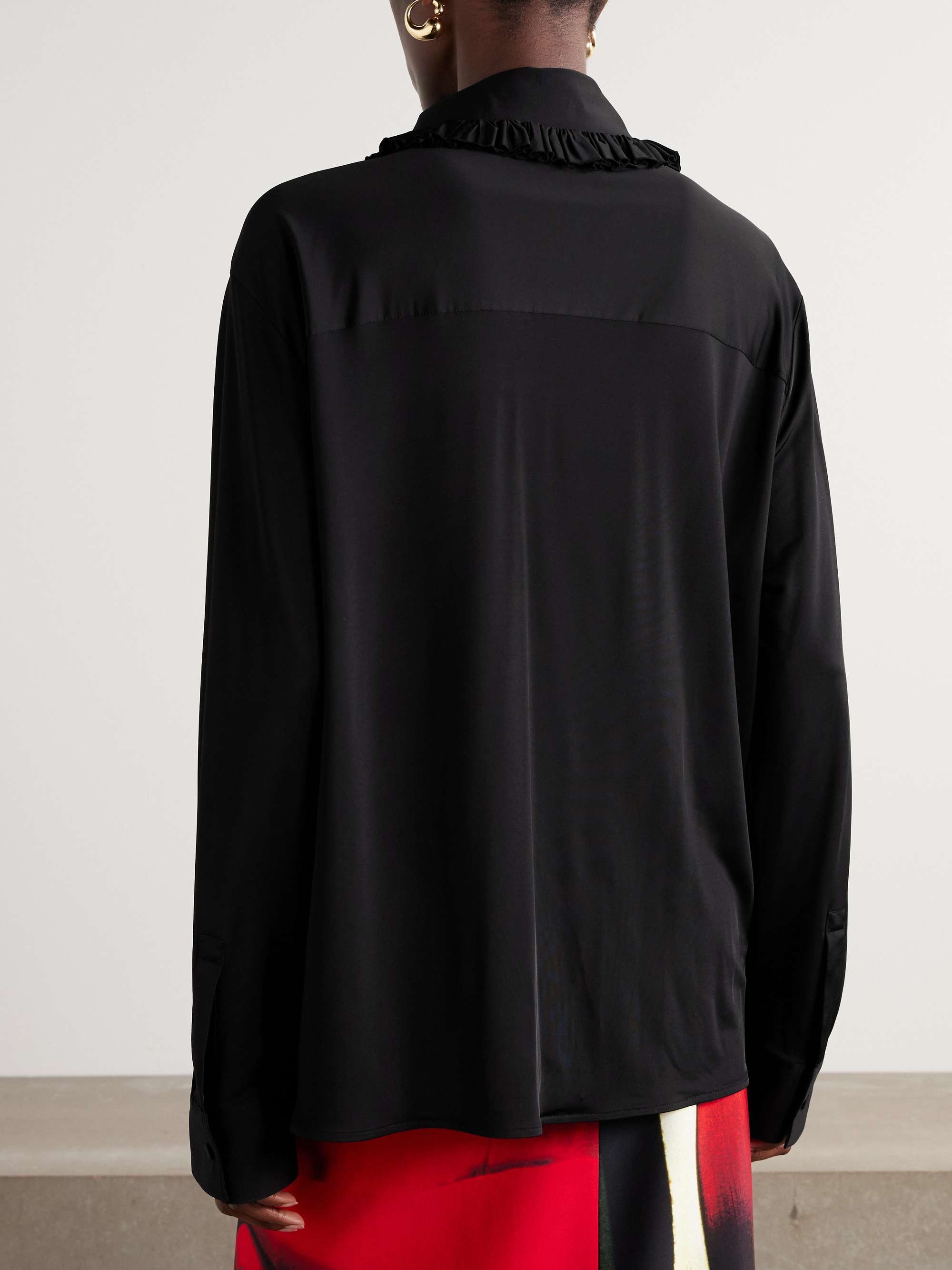 Crepe blouse view