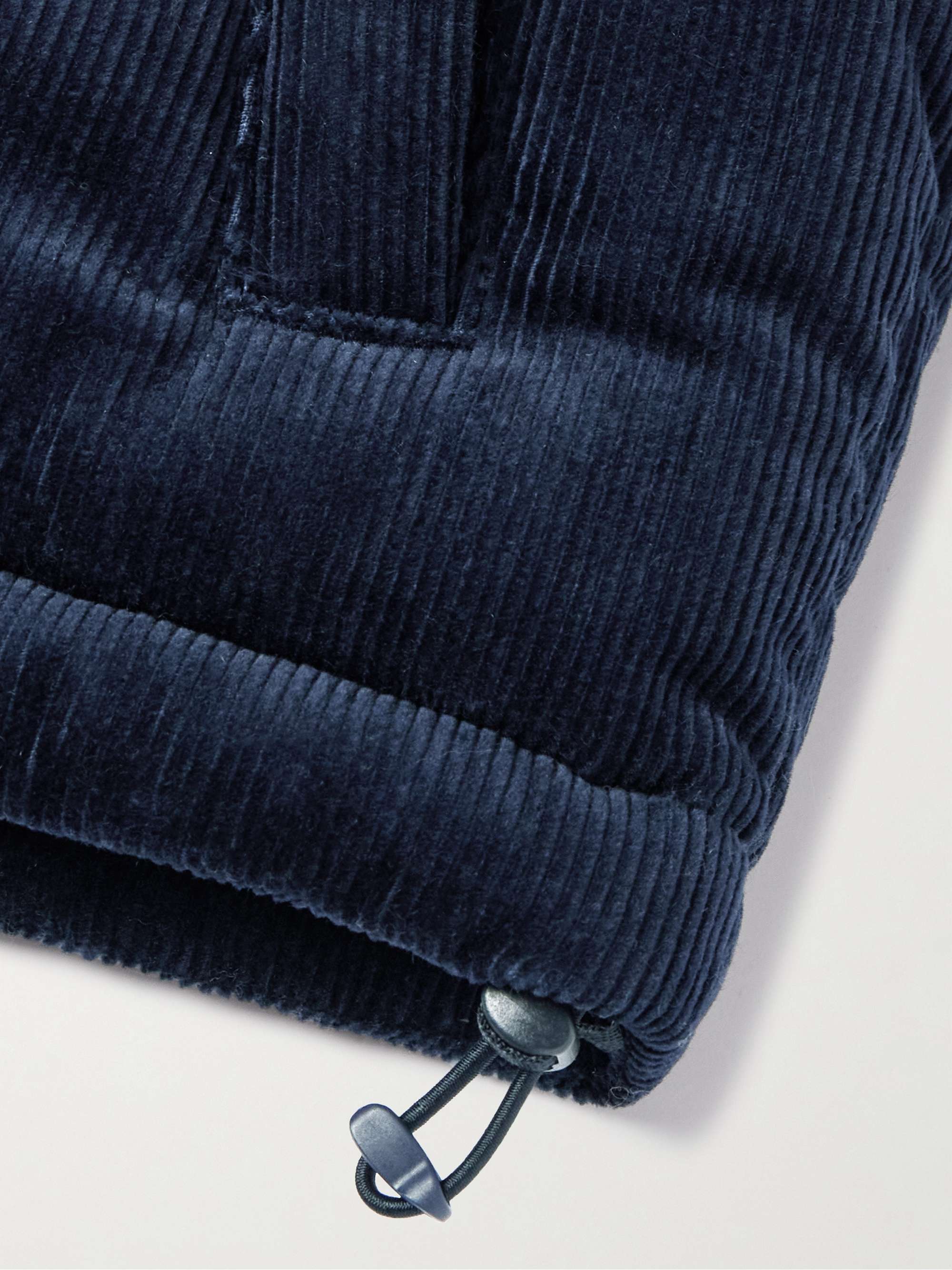 Quilted Cotton-Corduroy Down Jacket view