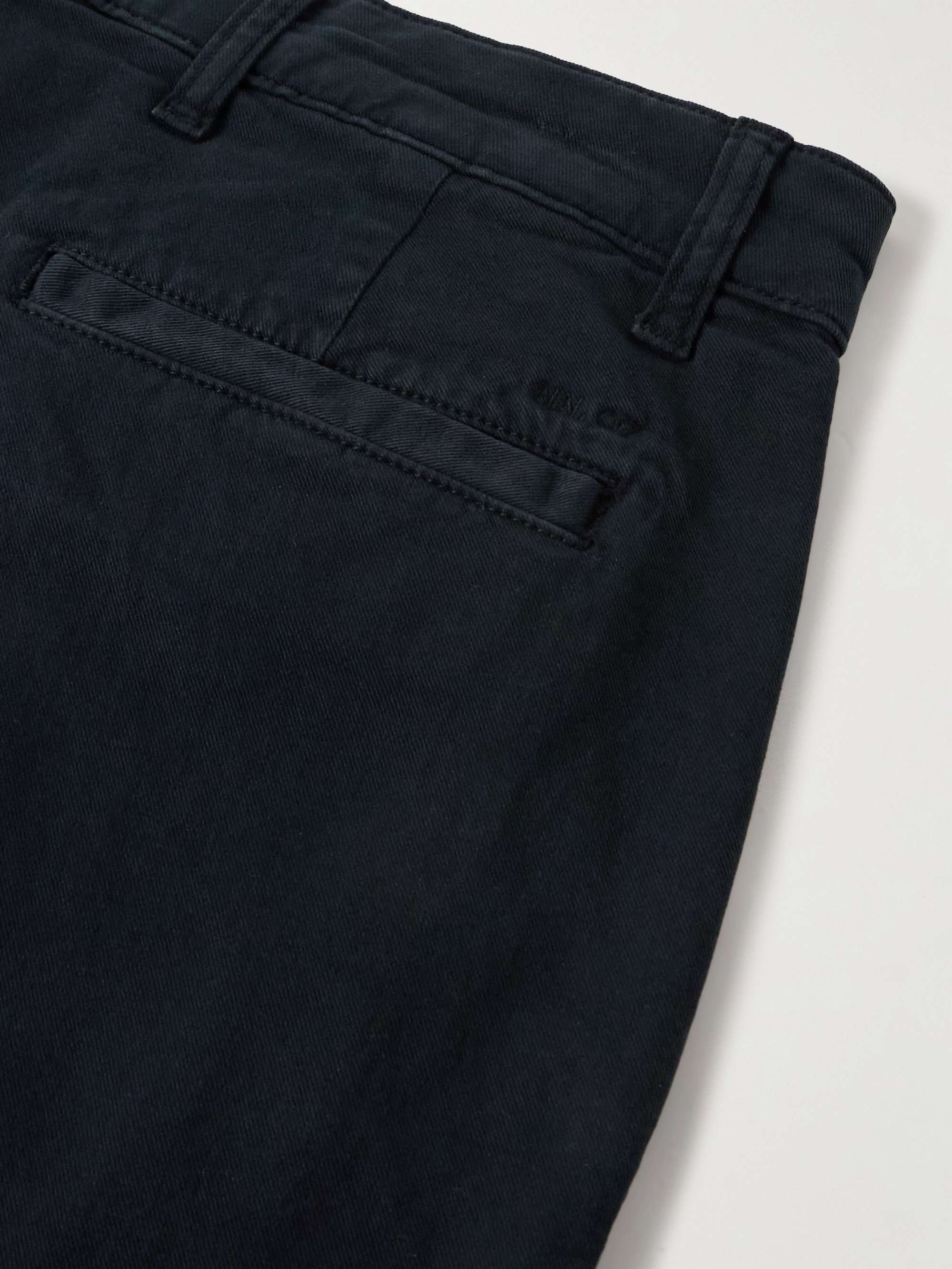 Aden 1923 Straight-Leg Organic Cotton-Blend Twill Chinos view