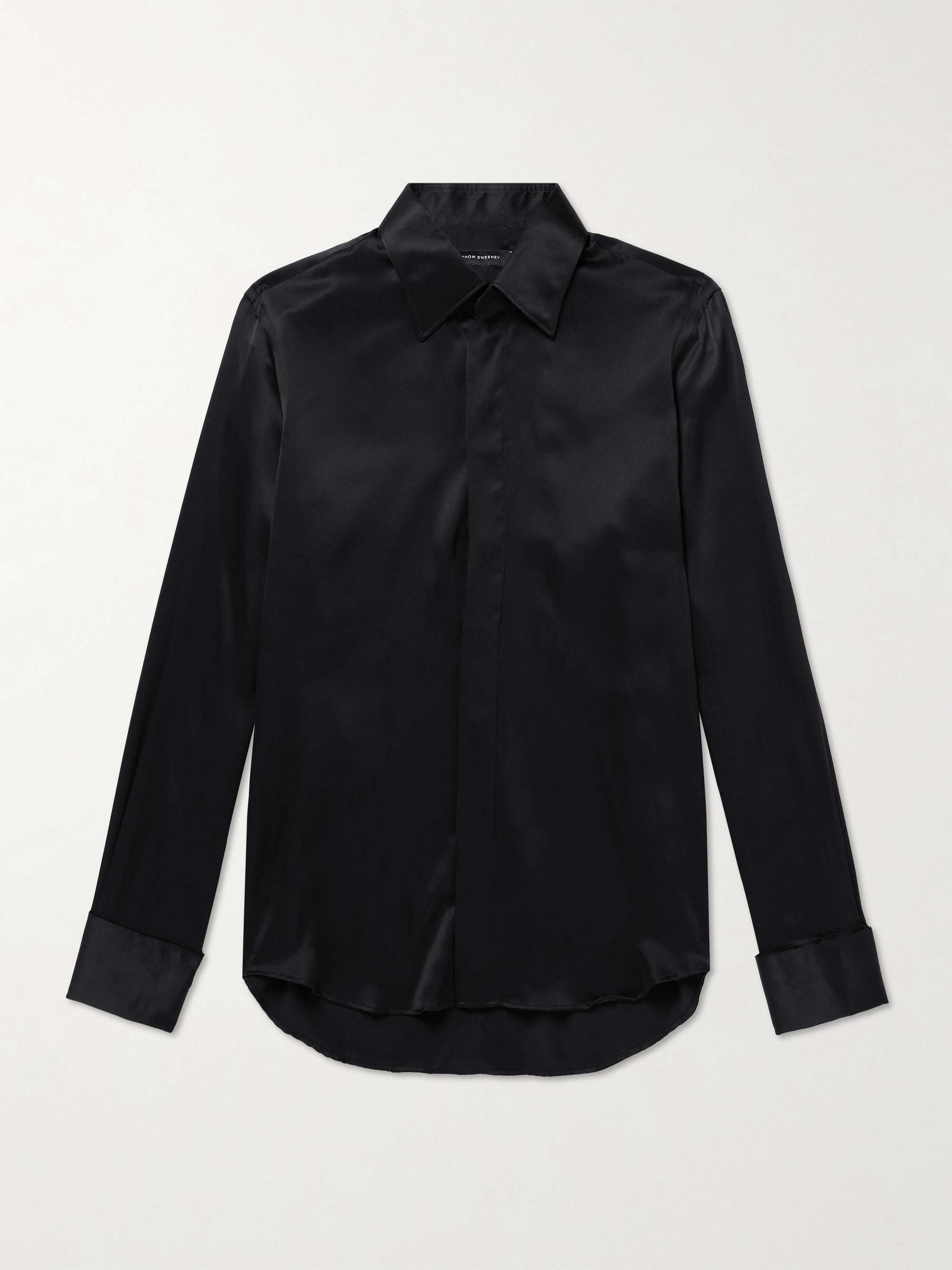 Silk-Satin Shirt hero visual