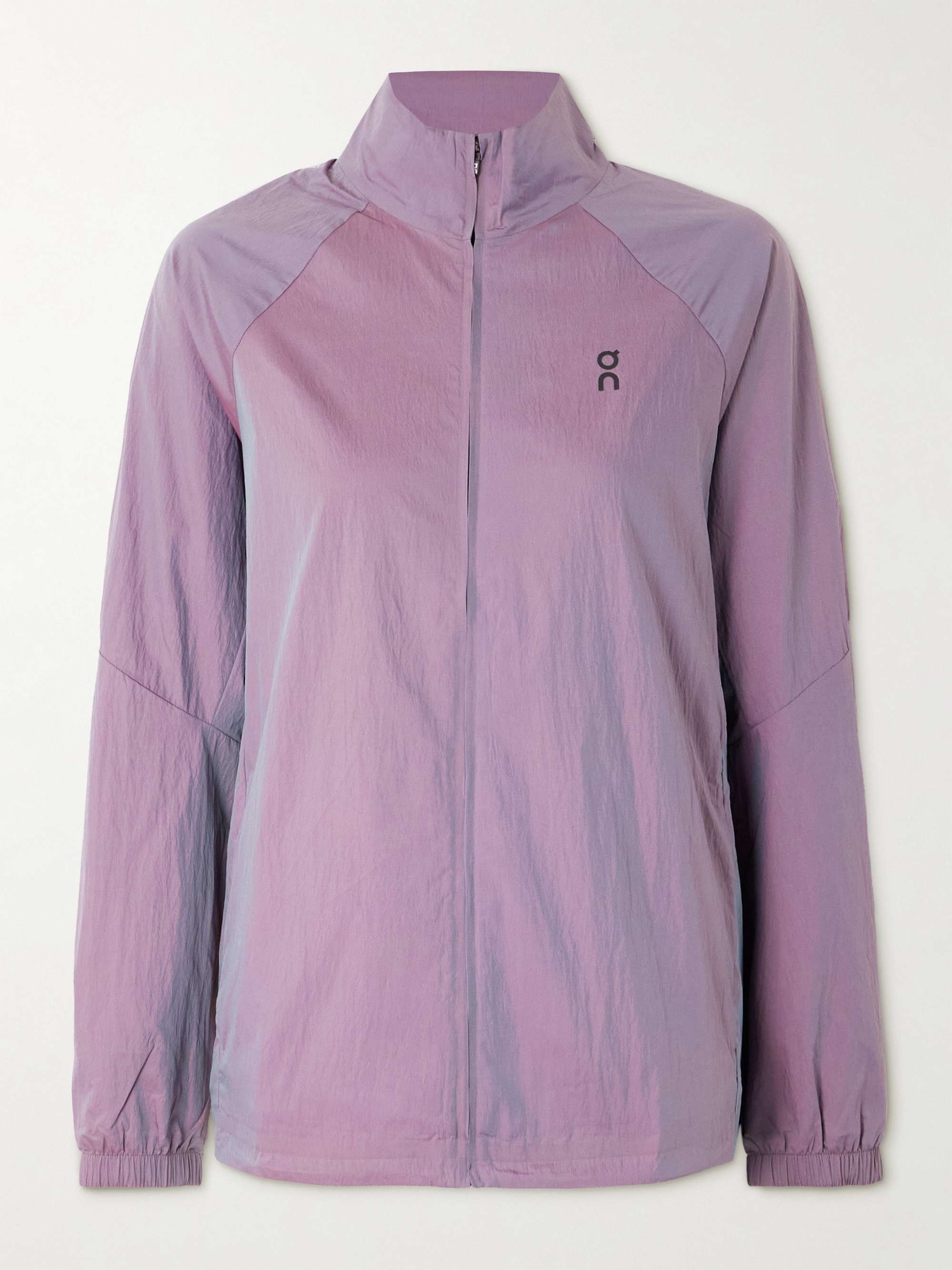 Court iridescent recycled-shell jacket hero visual