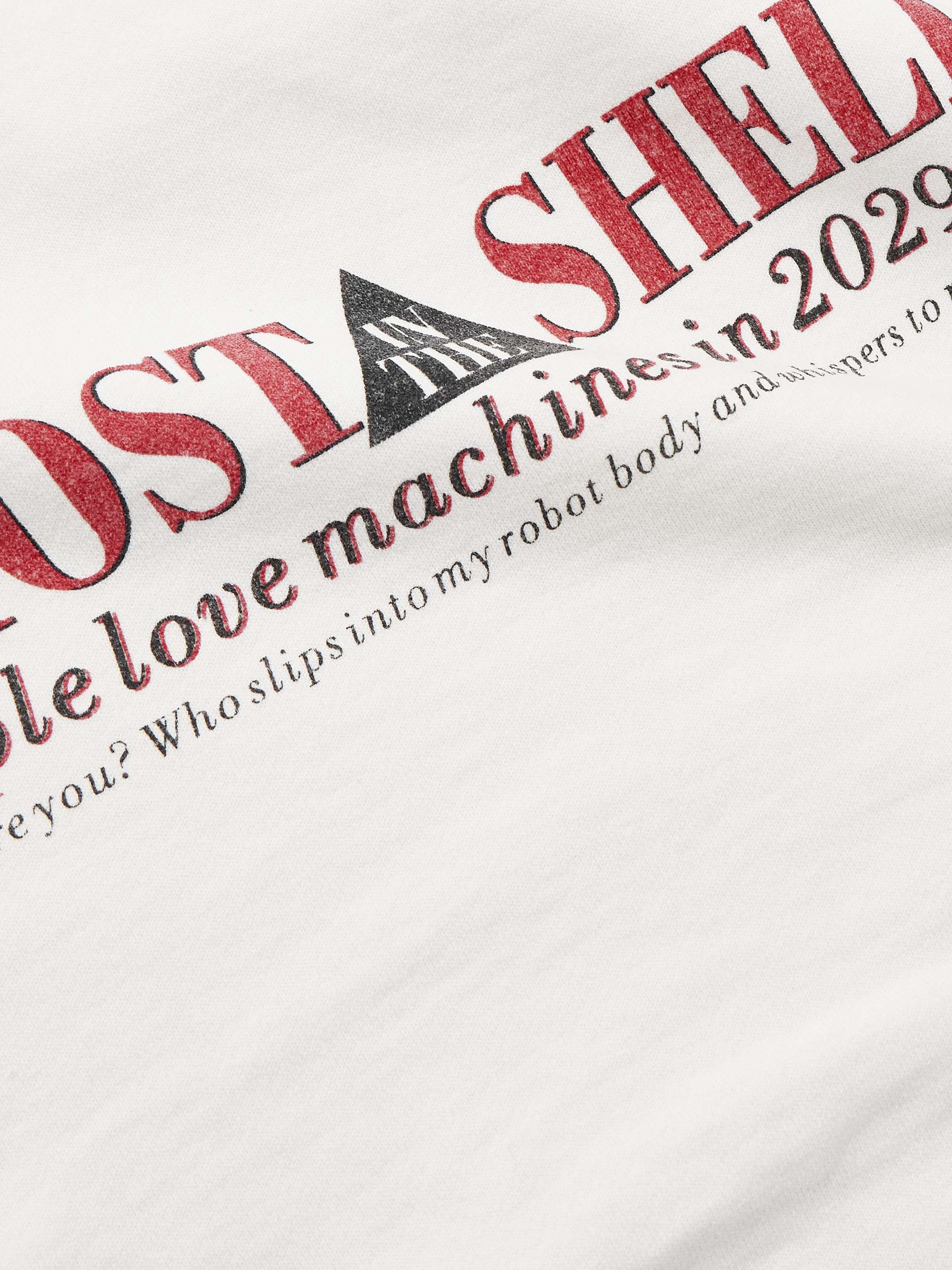 + Ghost in the Shell Printed Cotton-Jersey Sweatshirt view