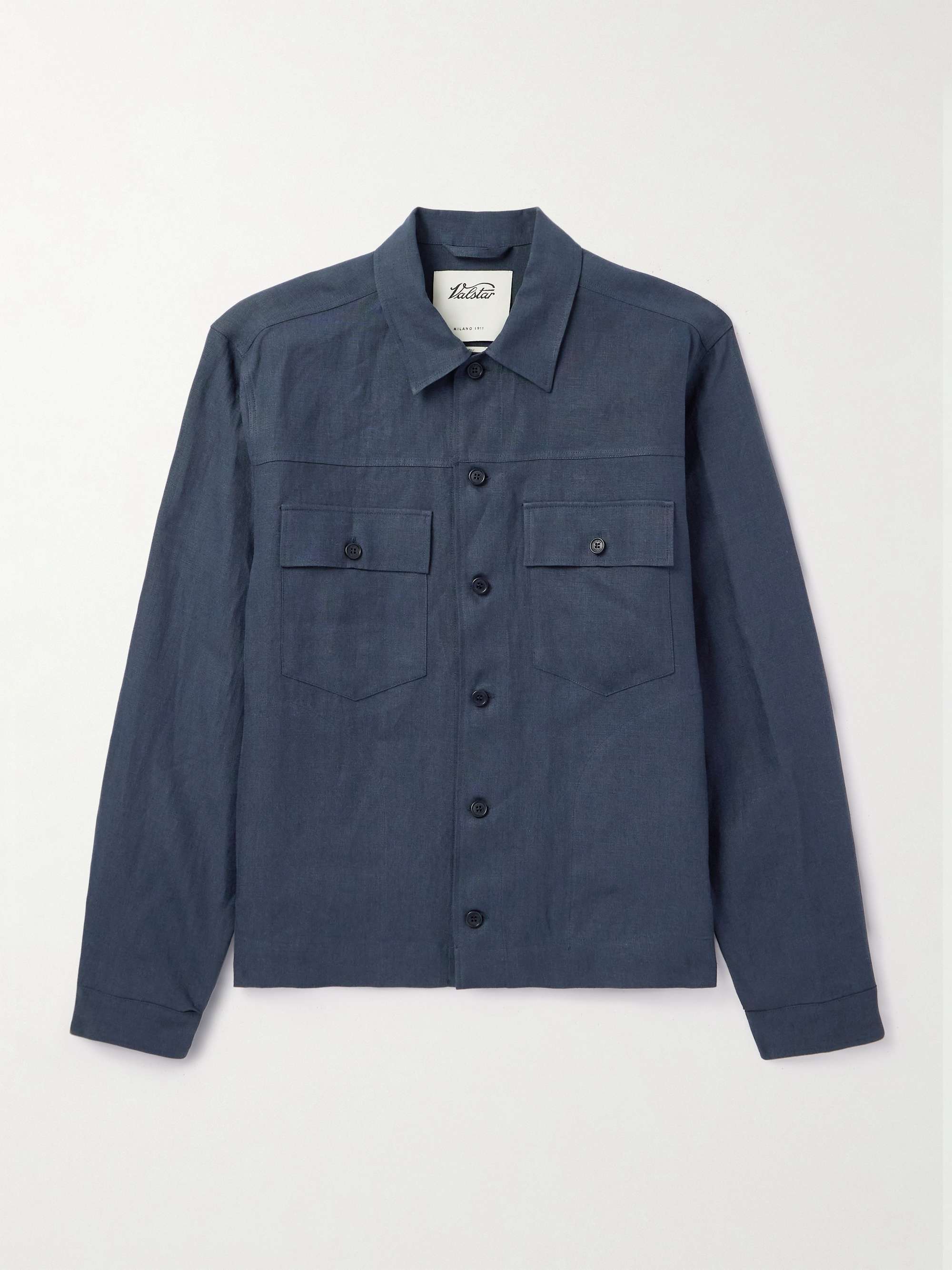 Brixton Linen Overshirt hero visual