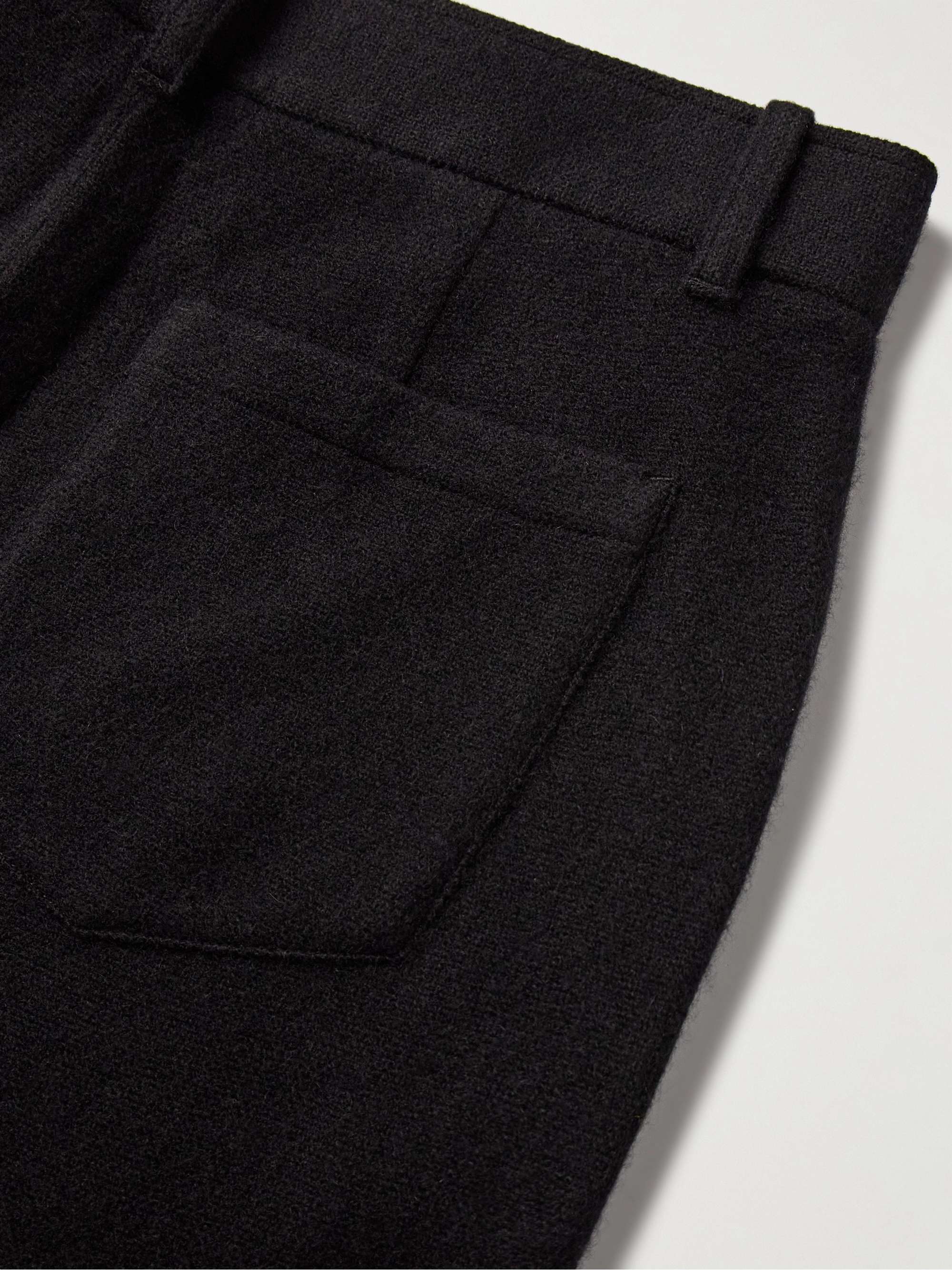 Straight-Leg Cashmere Trousers view