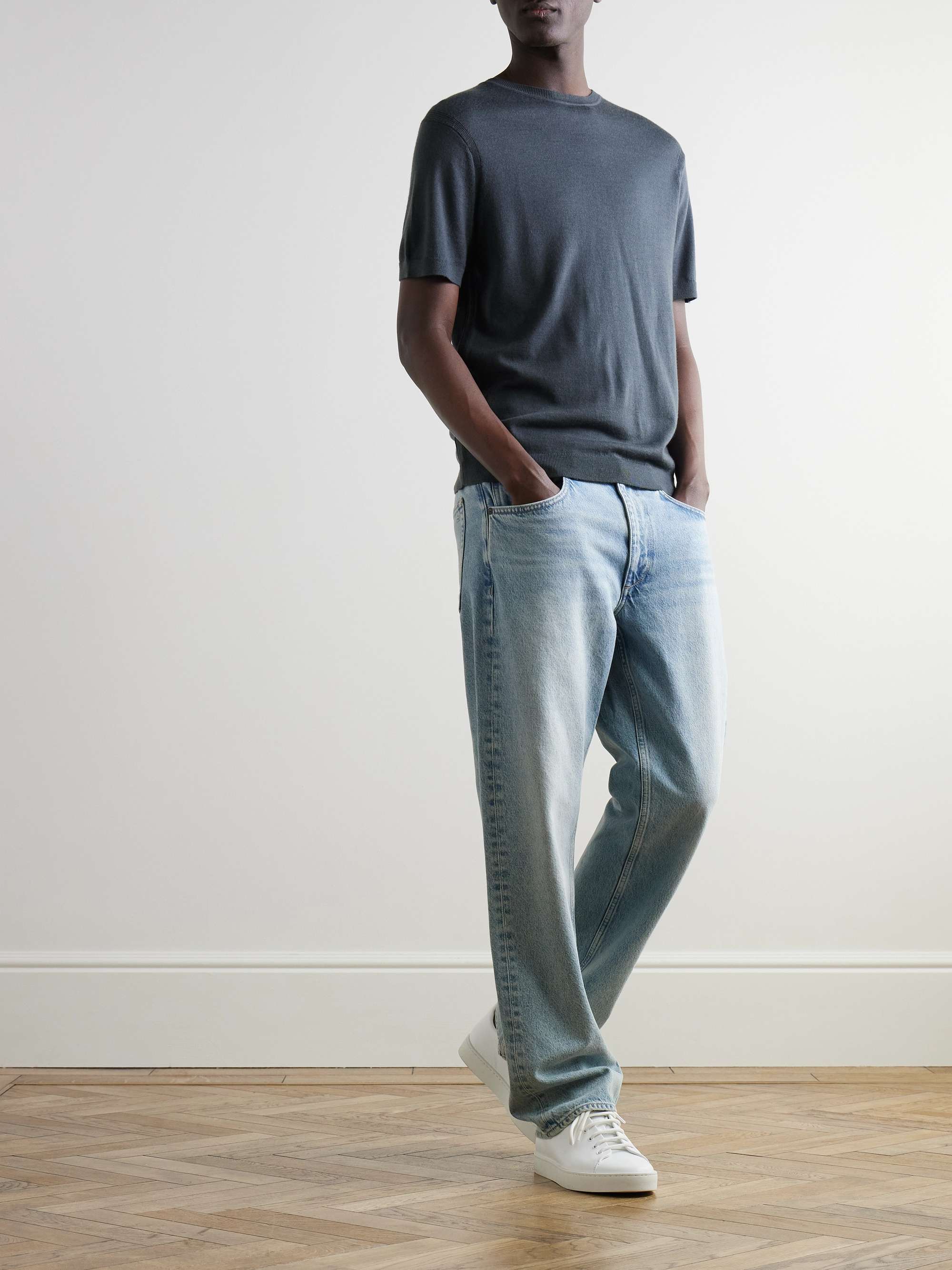 Aulton Wool and Lyocell-Blend T-Shirt view