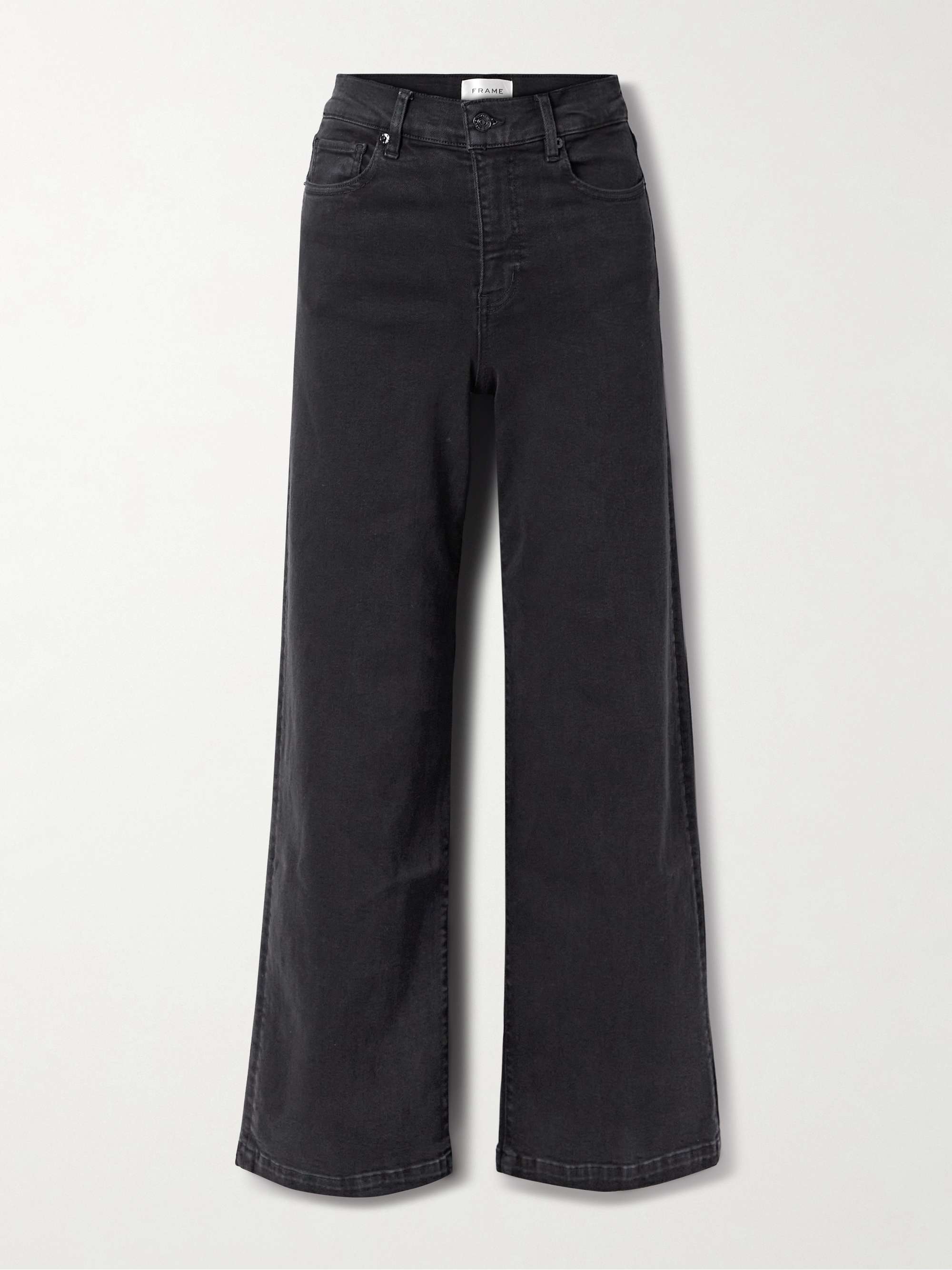 Le Slim Palazzo high-rise wide-leg jeans hero visual