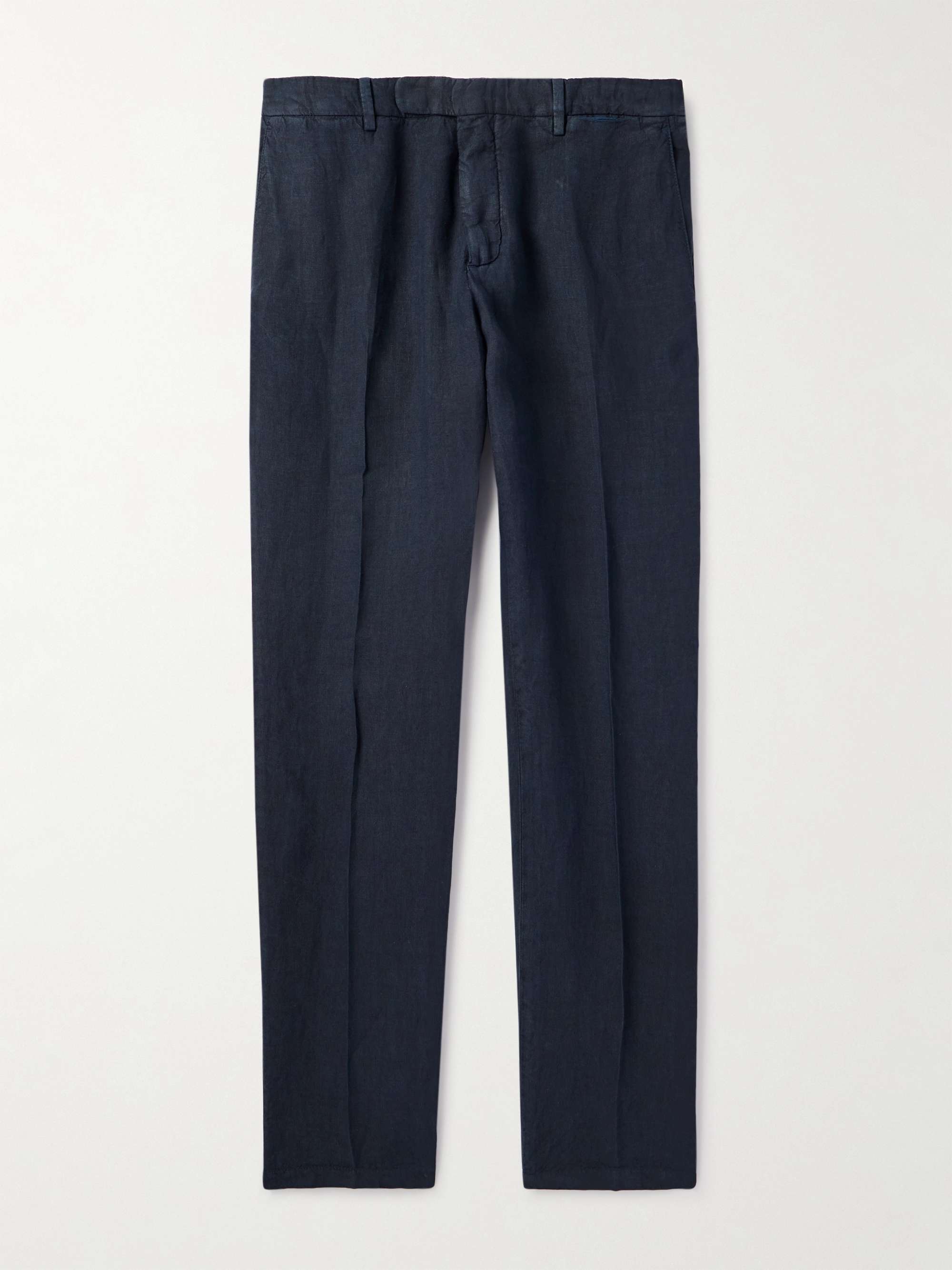 Tapered Linen Suit Trousers hero visual