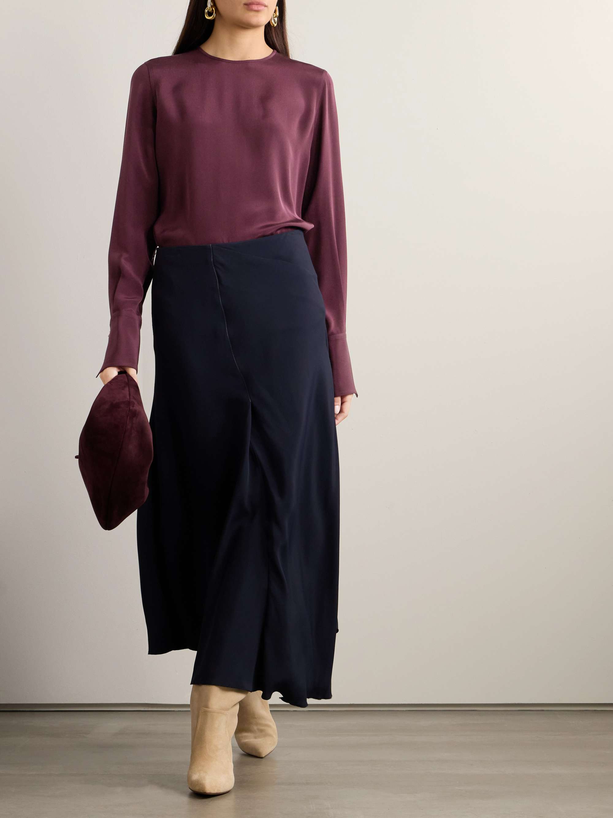Jami silk blouse view