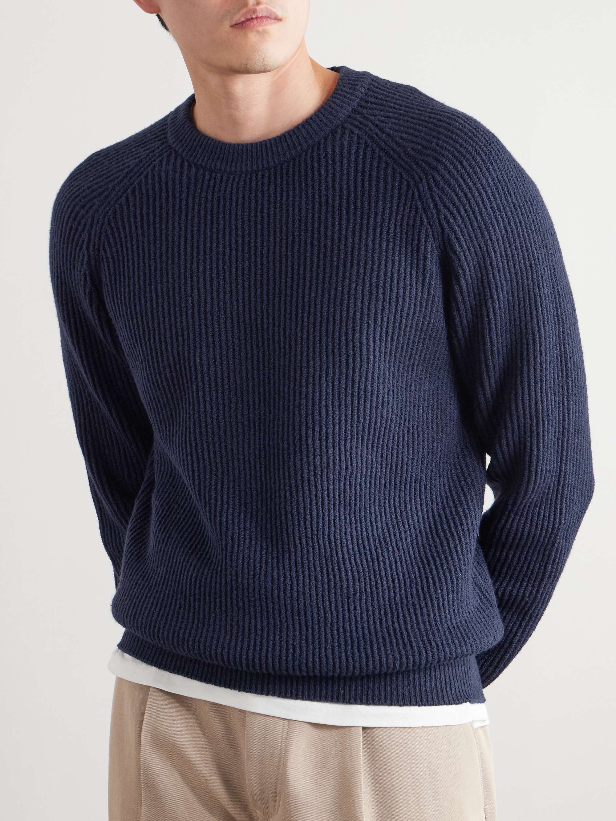 Ribbed Cotton Sweater view