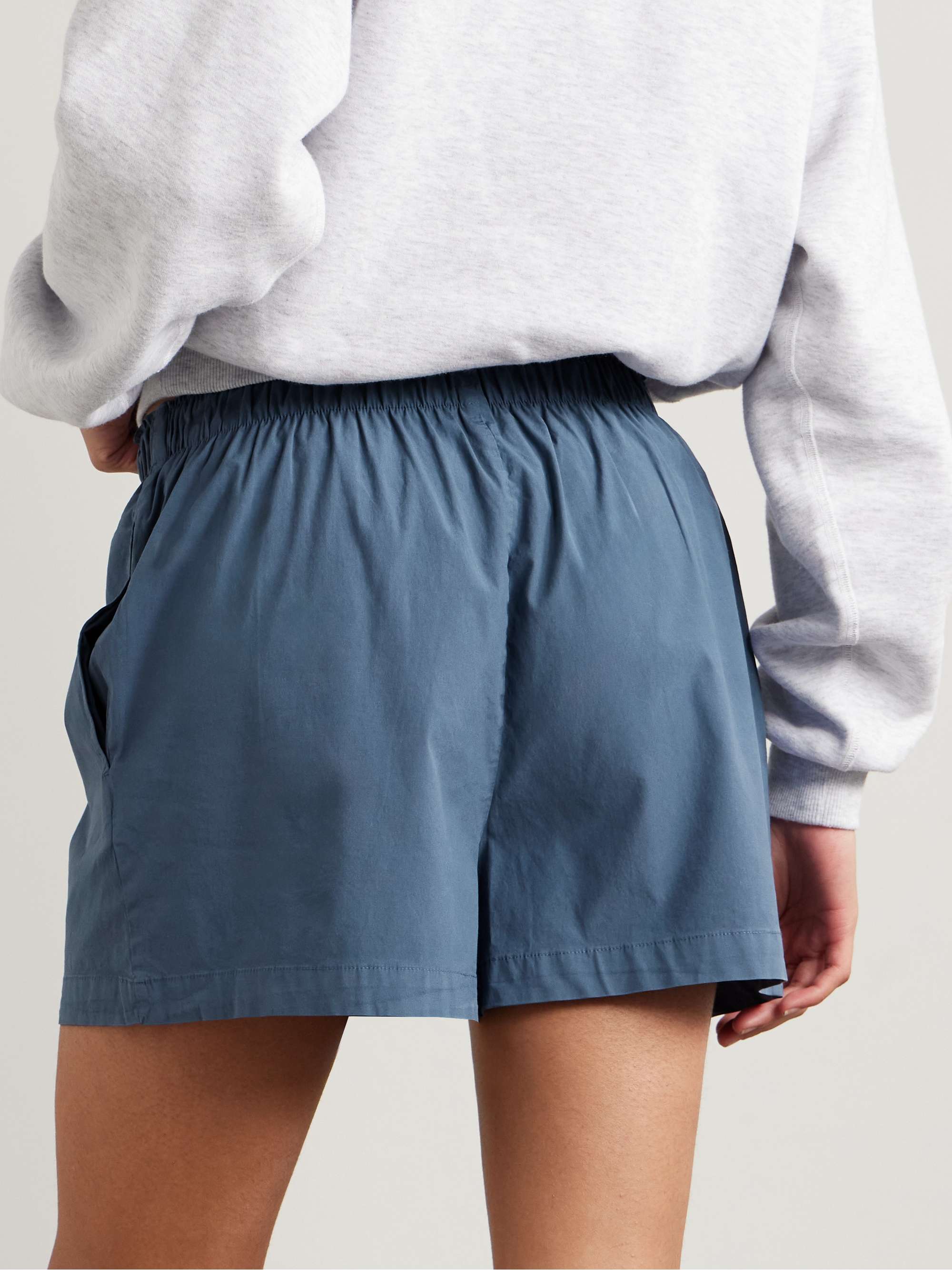 Cotton-Blend Poplin Boxers view