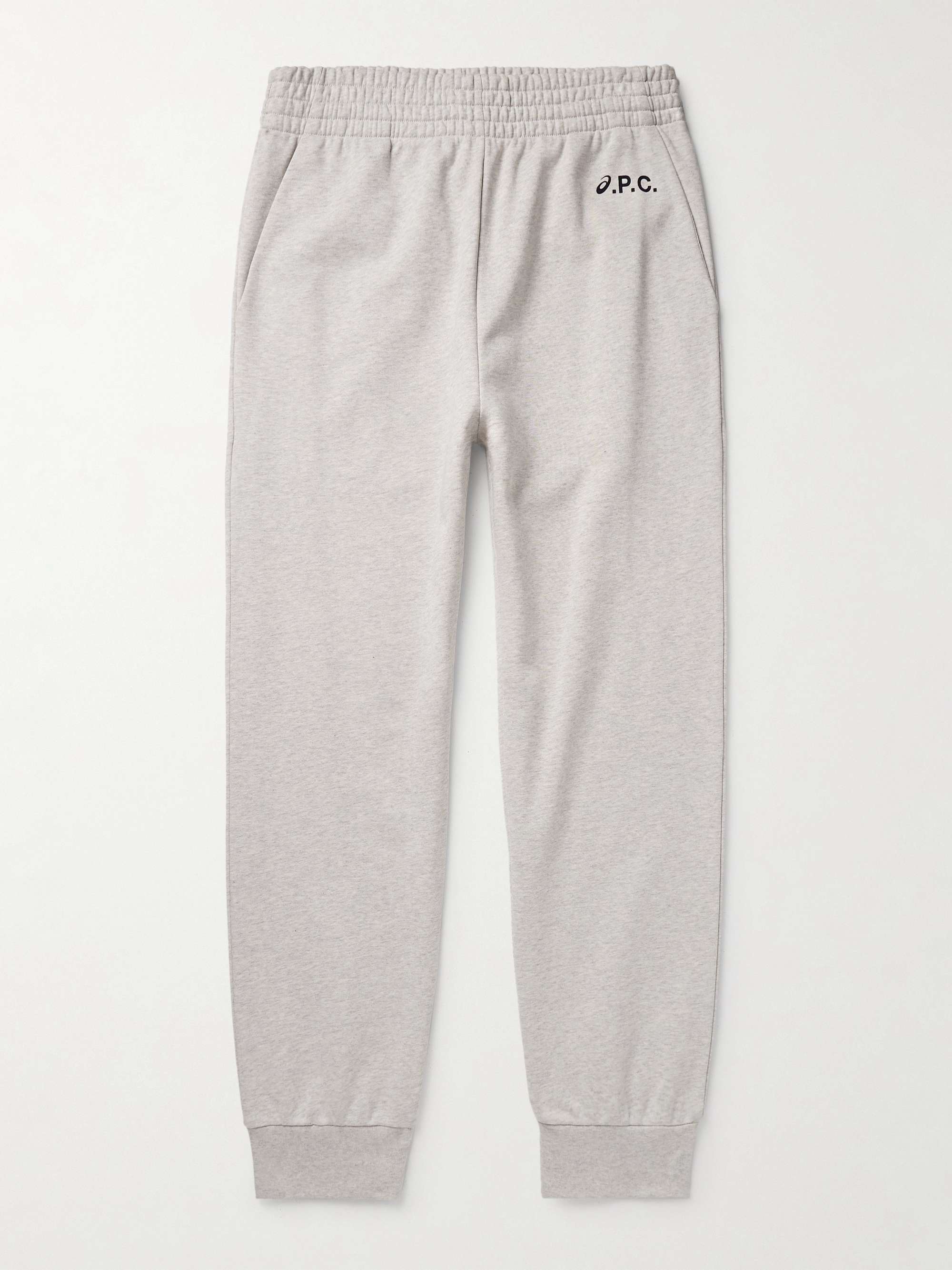 + ASICS Jogging Hill Tapered Logo-Print Organic Cotton-Jersey Sweatpants hero visual