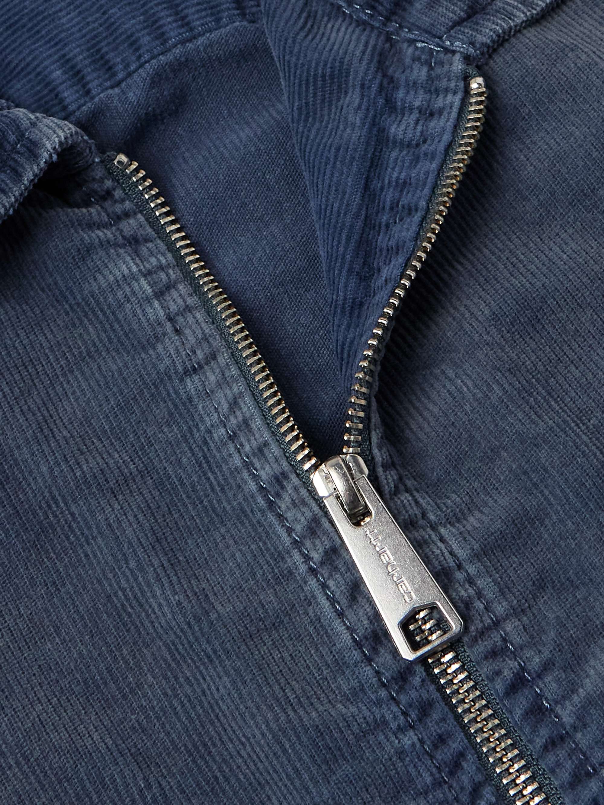 Reynold Logo-Appliquéd Cotton-Corduroy Overshirt view