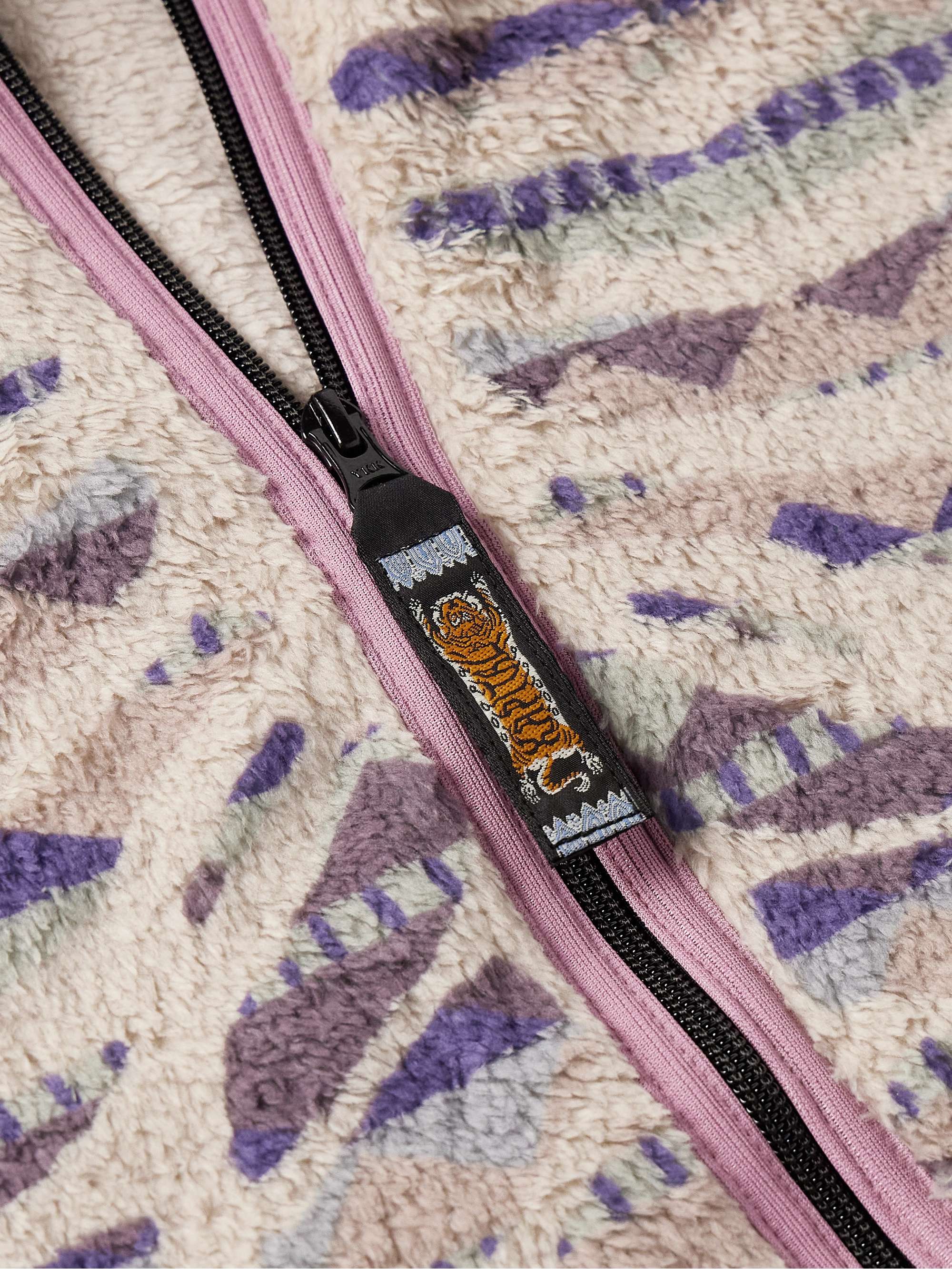 Ashland Printed Fleece Zip-Up Sweatshirt view