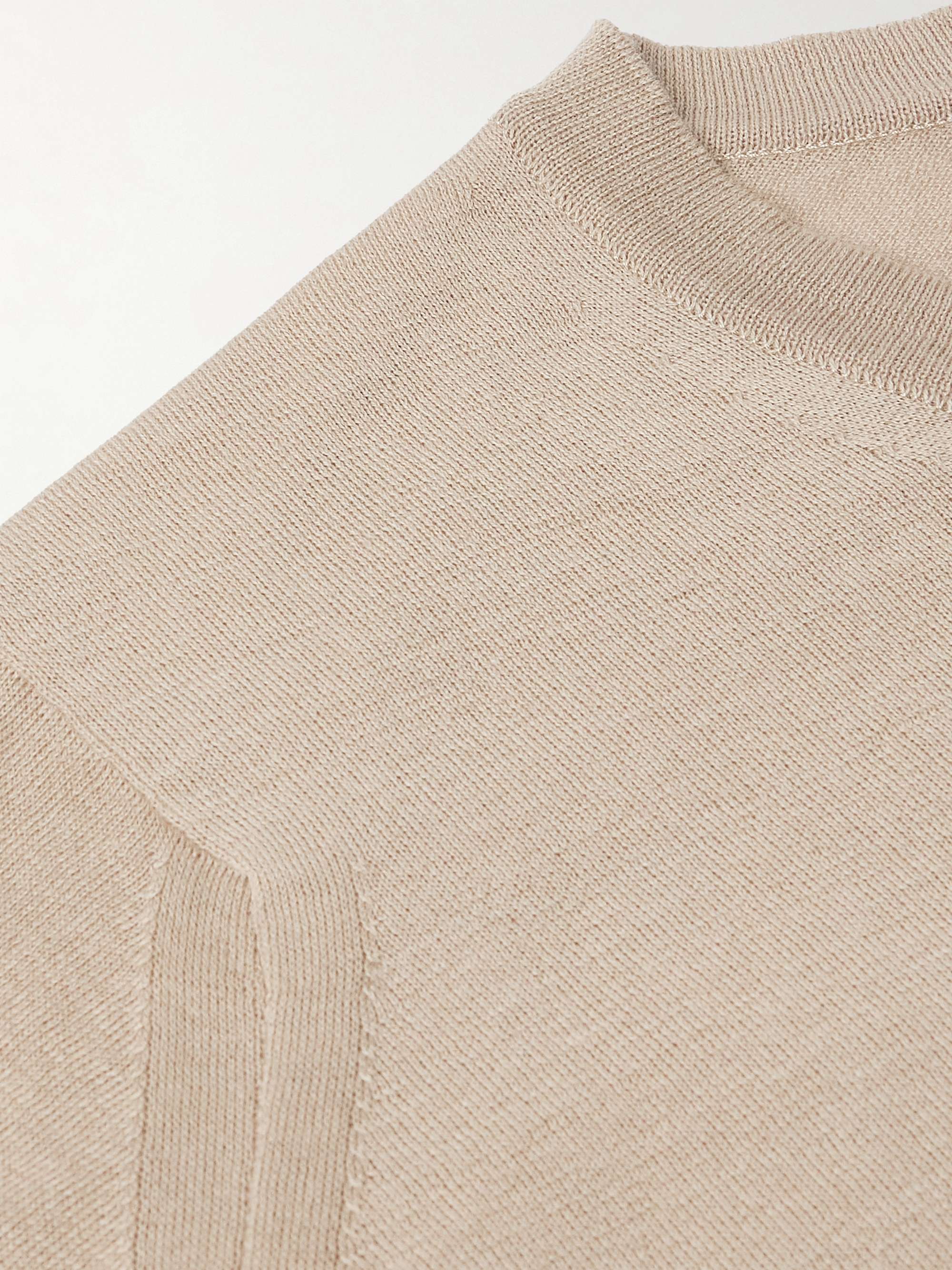 Coulter Slim-Fit Organic Cotton and Cashmere-Blend T-Shirt view