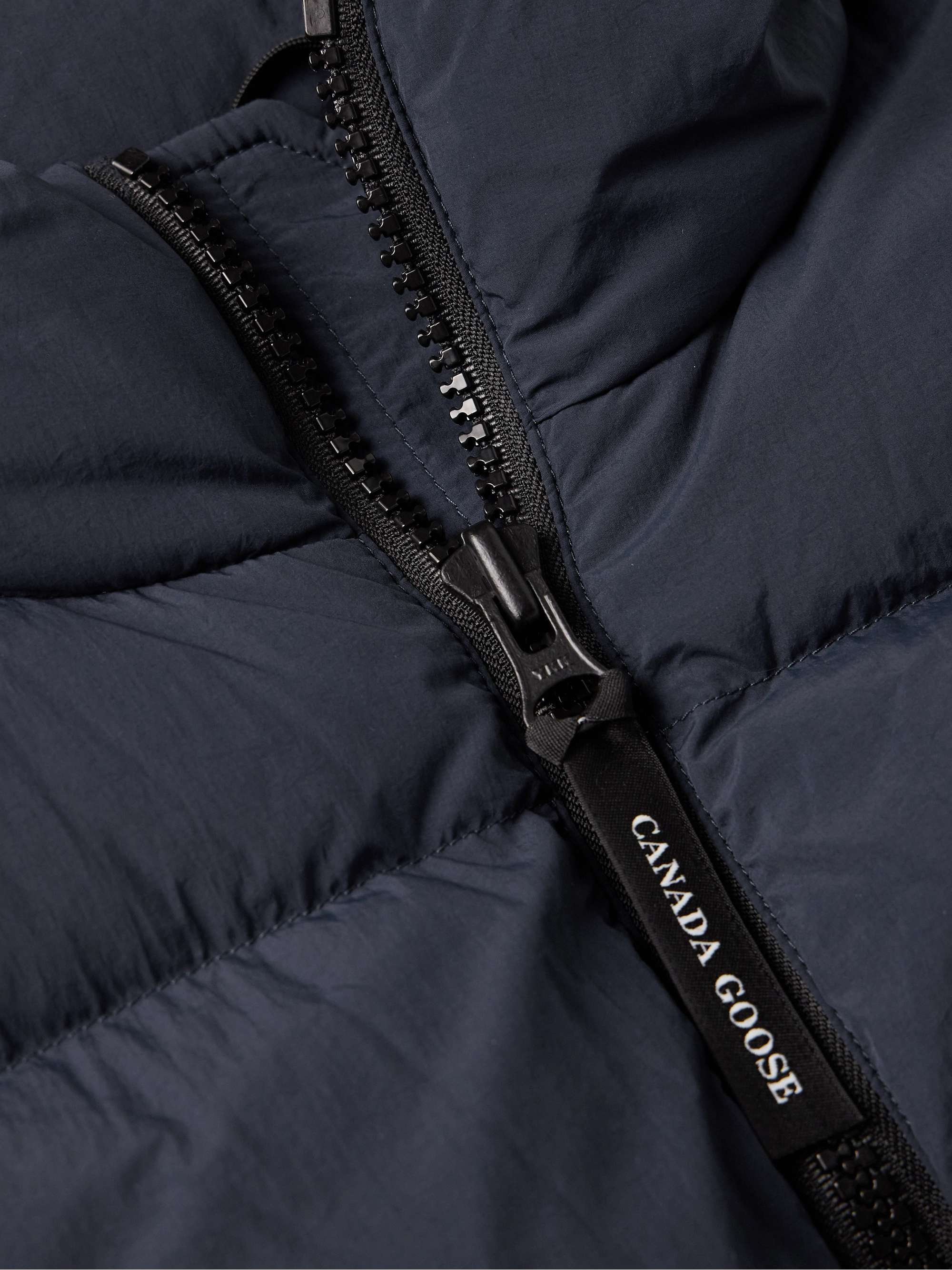Lawrence Slim-Fit Logo-Appliquéd Quilted Enduraluxe® Down Gilet view
