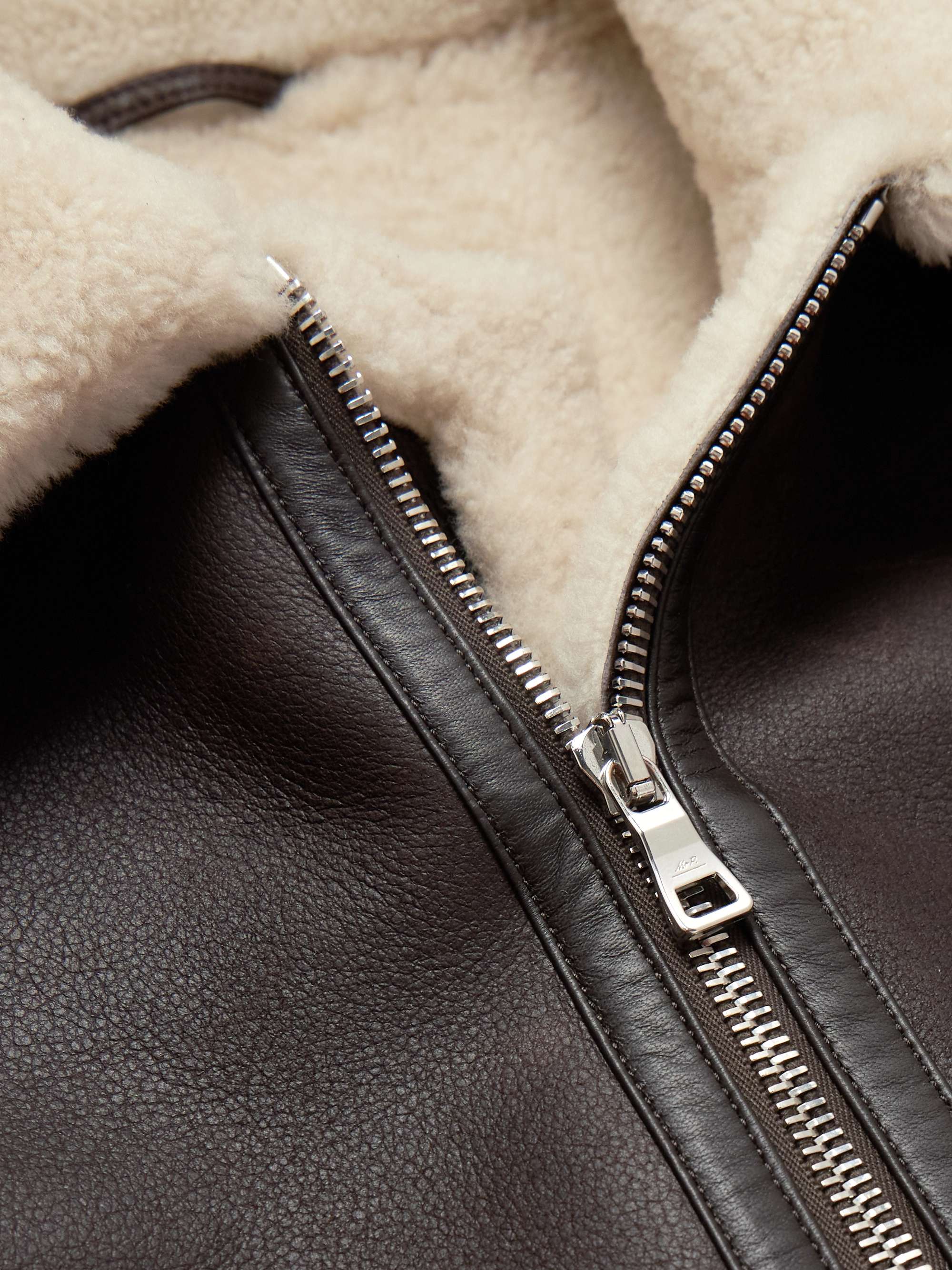 Shearling Aviator Jacket view